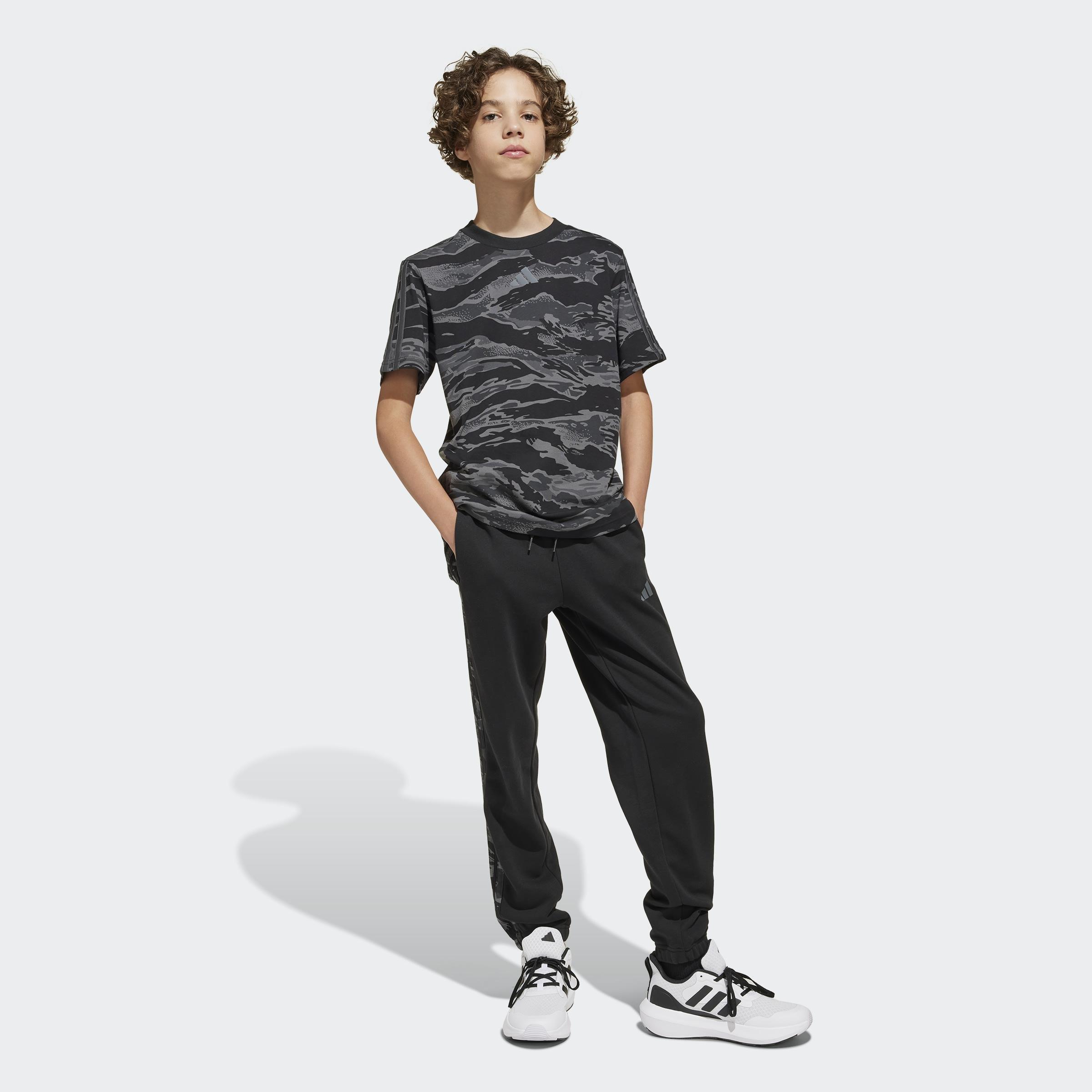 Kids Unisex Seasonal Essentials Camo Joggers, Black, A901_ONE, large image number 11