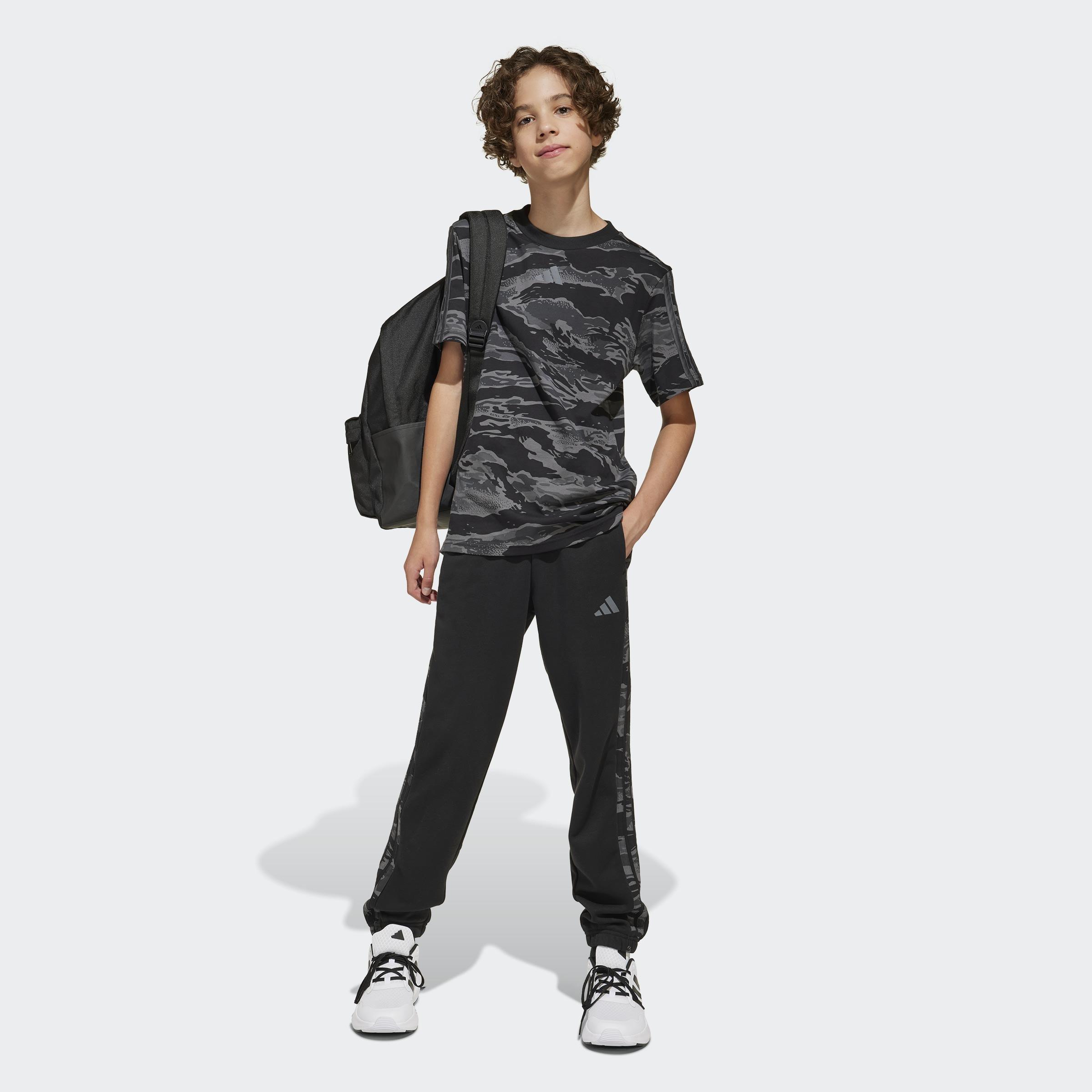 Kids Unisex Seasonal Essentials Camo Joggers, Black, A901_ONE, large image number 12