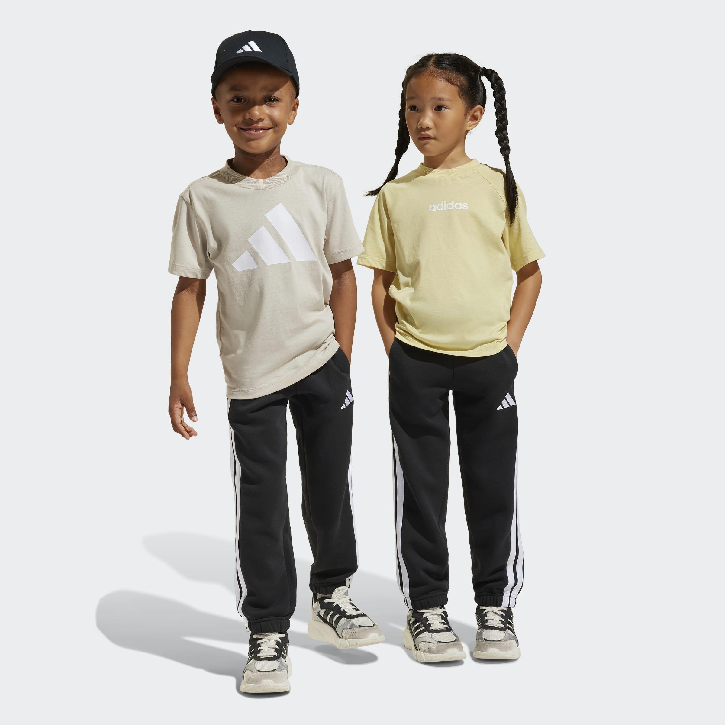 Kids Unisex Essentials Joggers, Black, A901_ONE, large image number 6