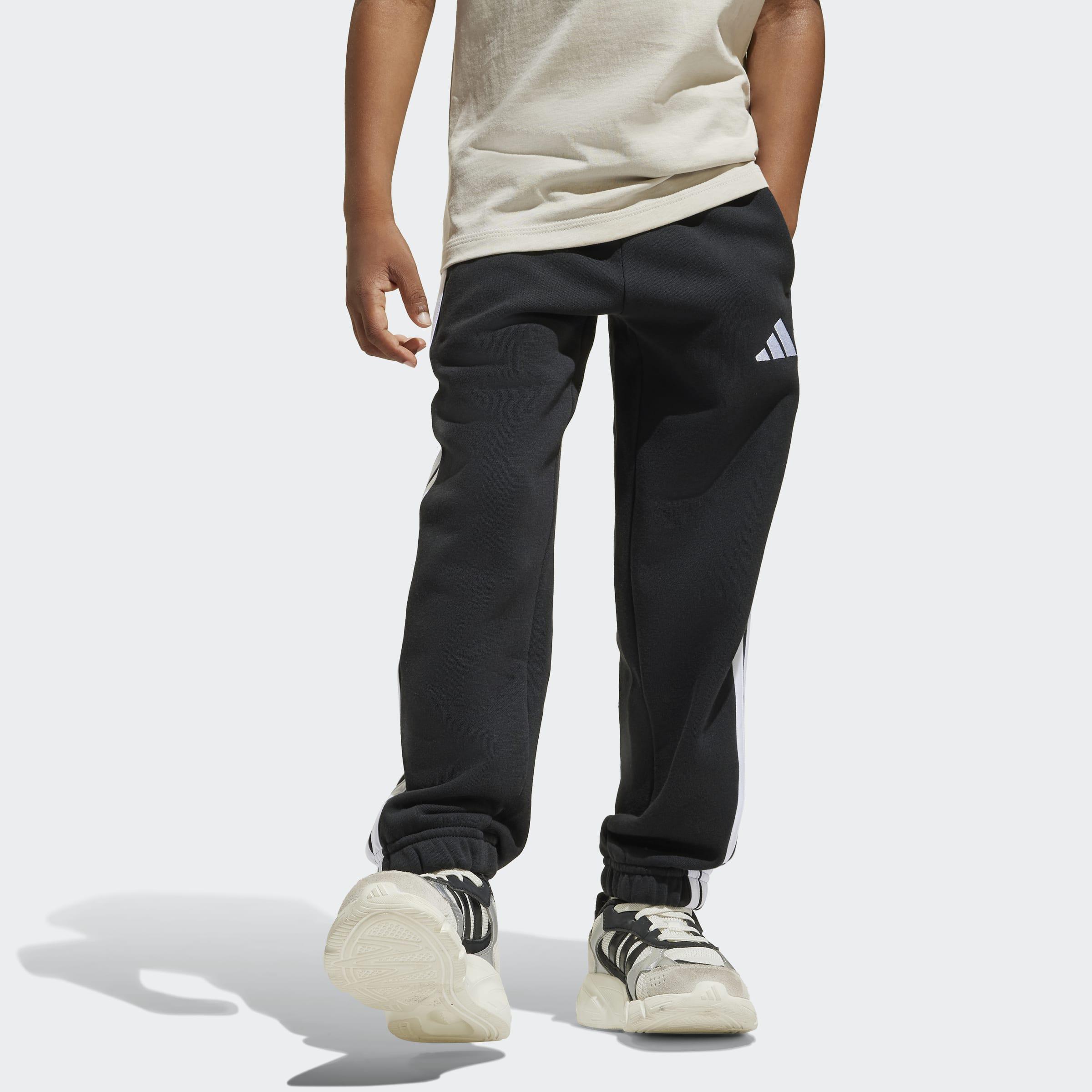 Kids Unisex Essentials Joggers, Black, A901_ONE, large image number 7