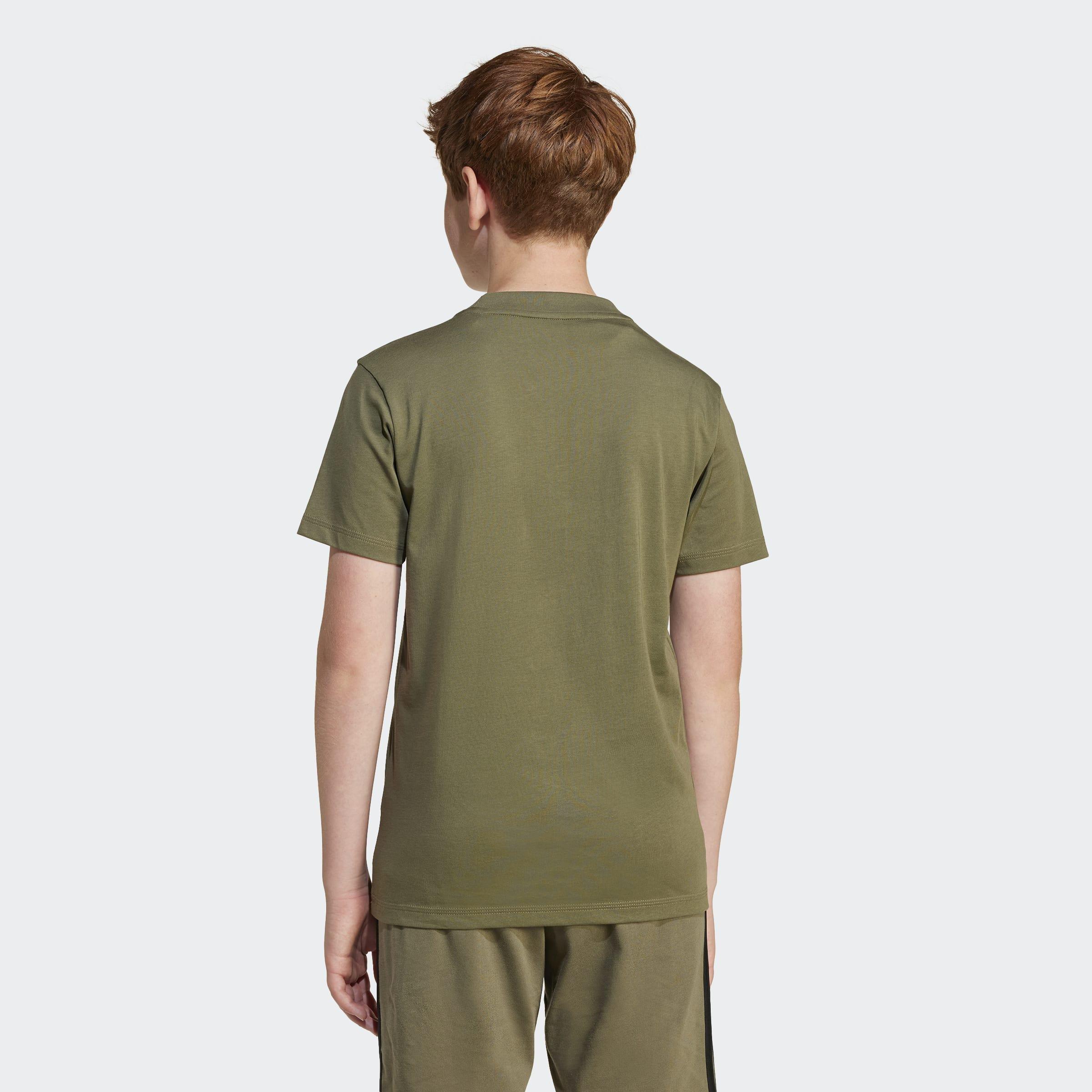 Kids Unisex Essentials T-Shirt, Green, A901_ONE, large image number 2