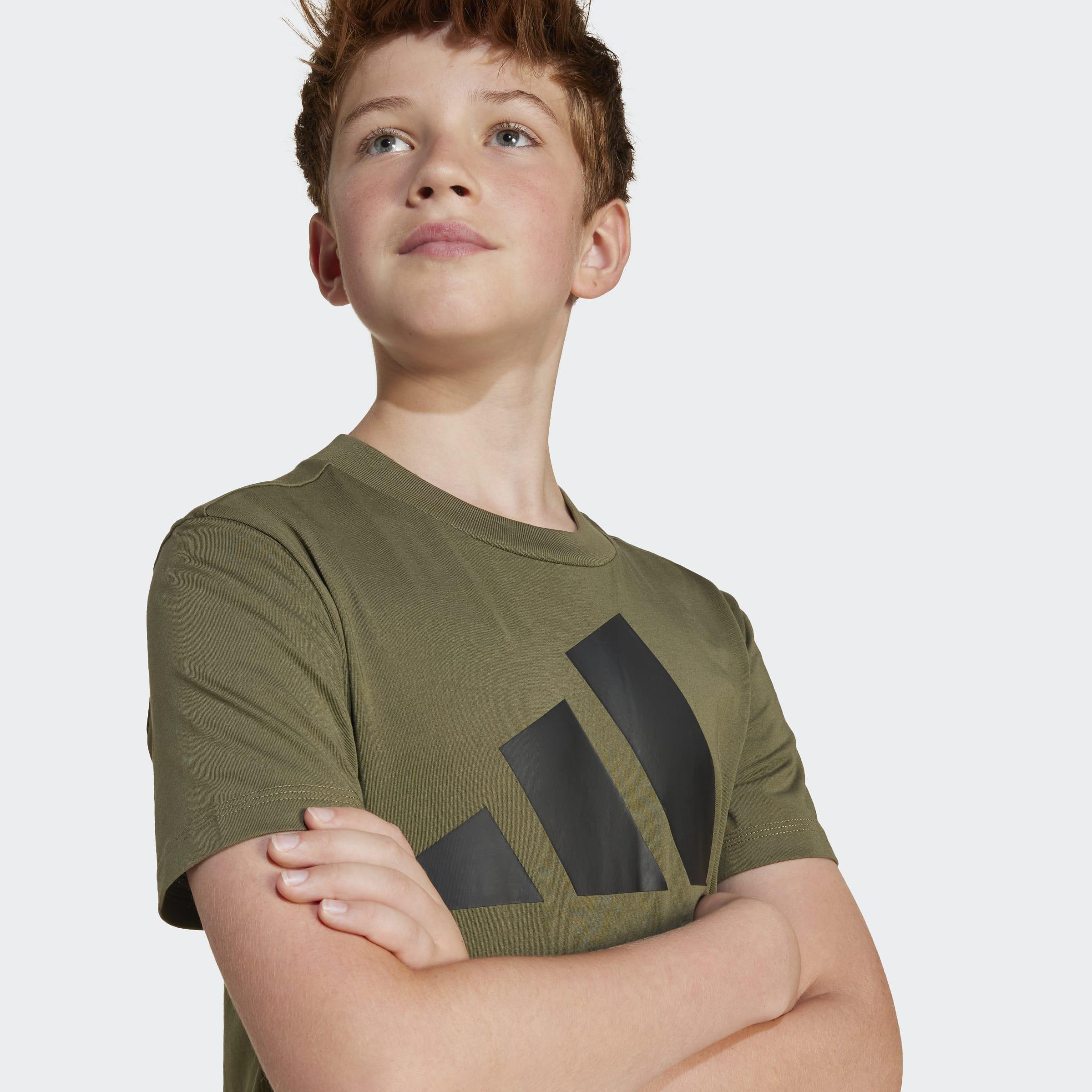 Kids Unisex Essentials T-Shirt, Green, A901_ONE, large image number 3