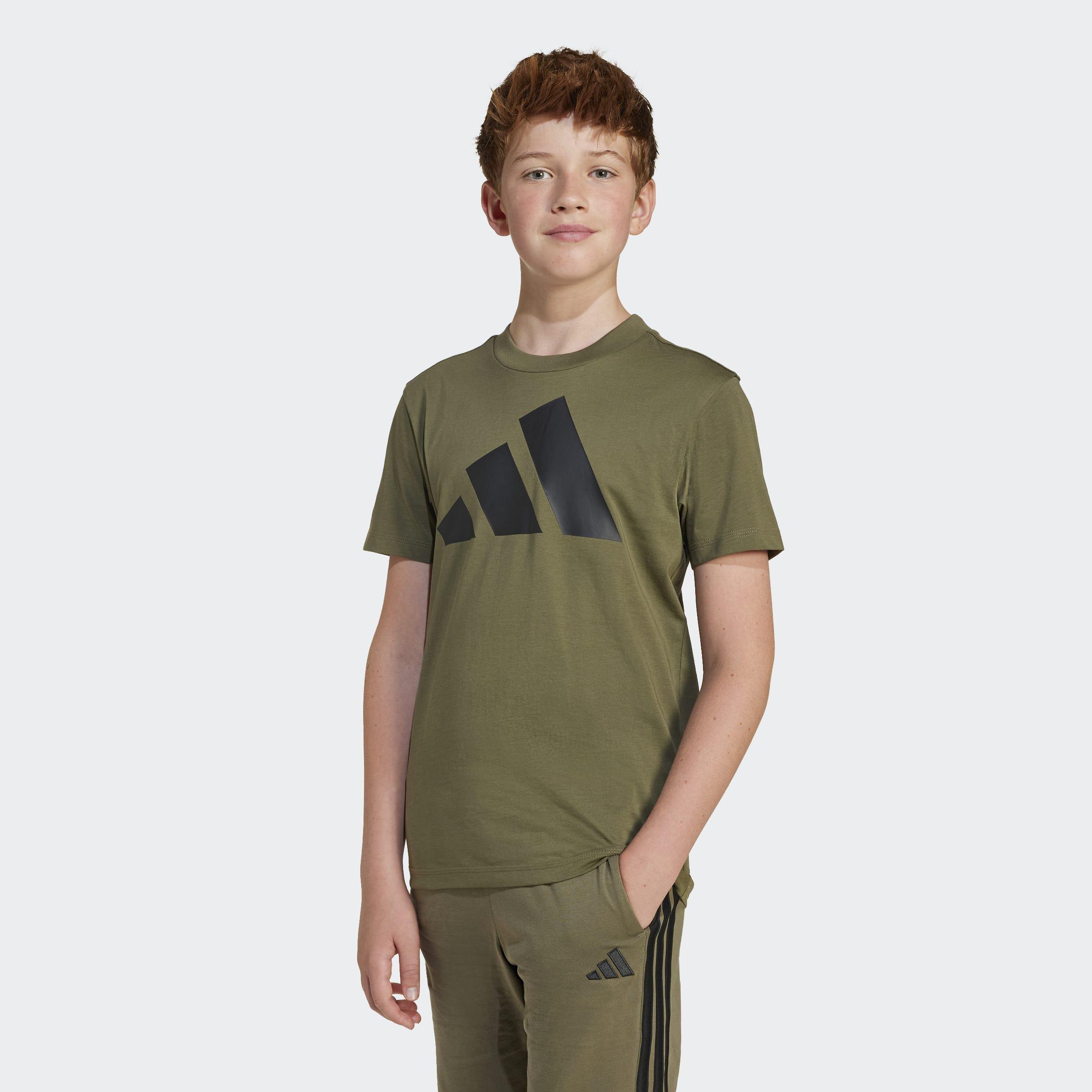 Kids Unisex Essentials T-Shirt, Green, A901_ONE, large image number 6