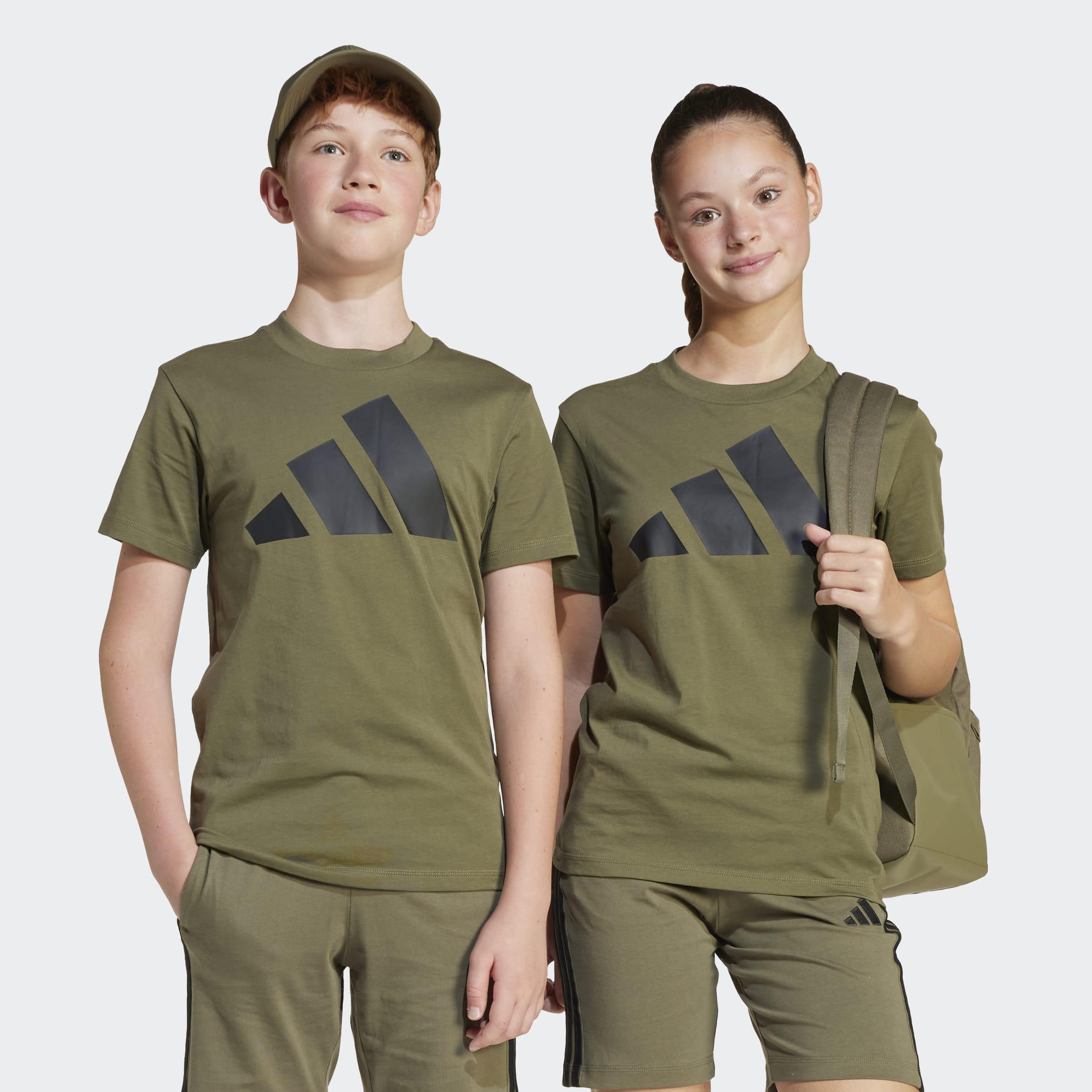 Kids Unisex Essentials T-Shirt, Green, A901_ONE, large image number 7