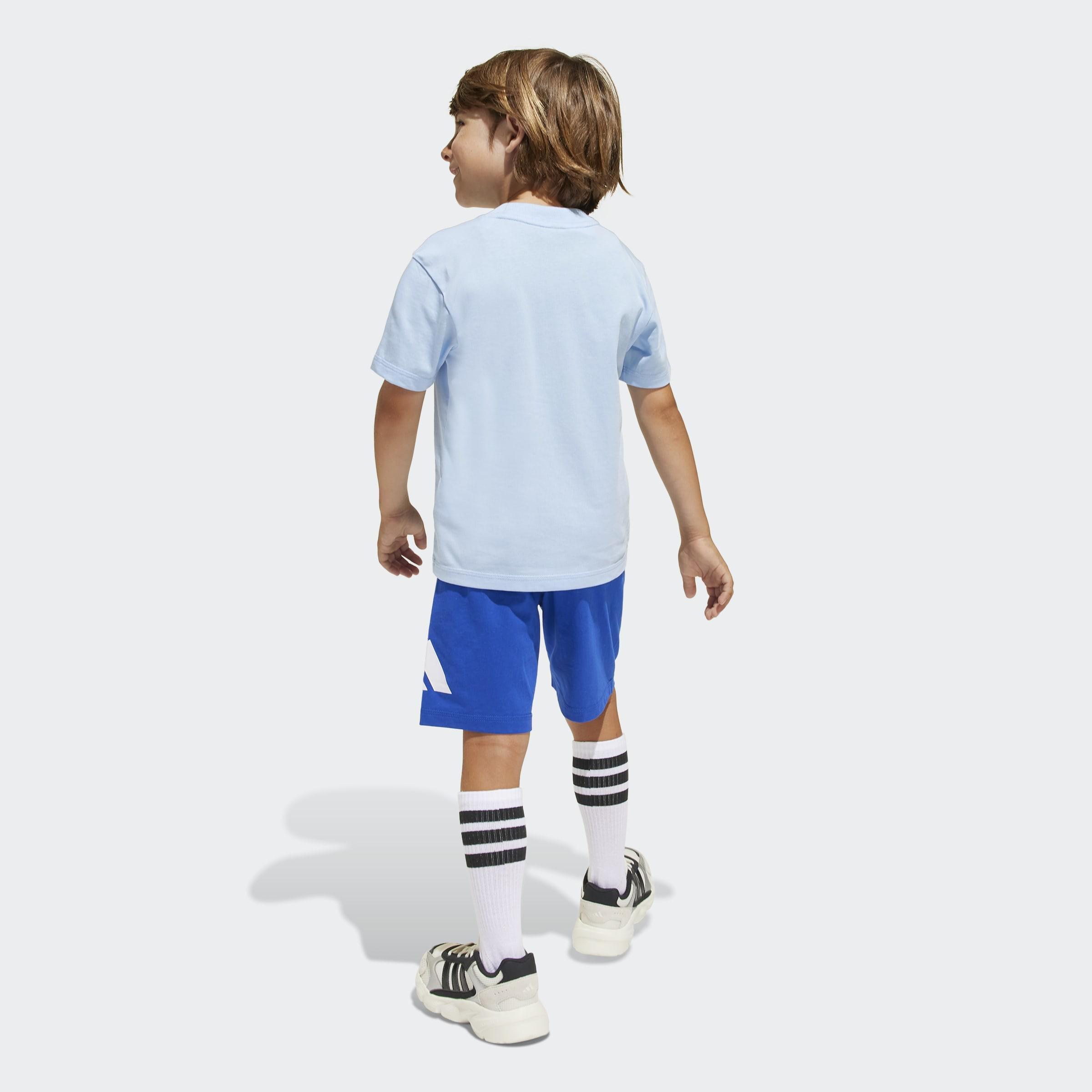 Kids Unisex Essentials Tee Set, Blue, A901_ONE, large image number 0