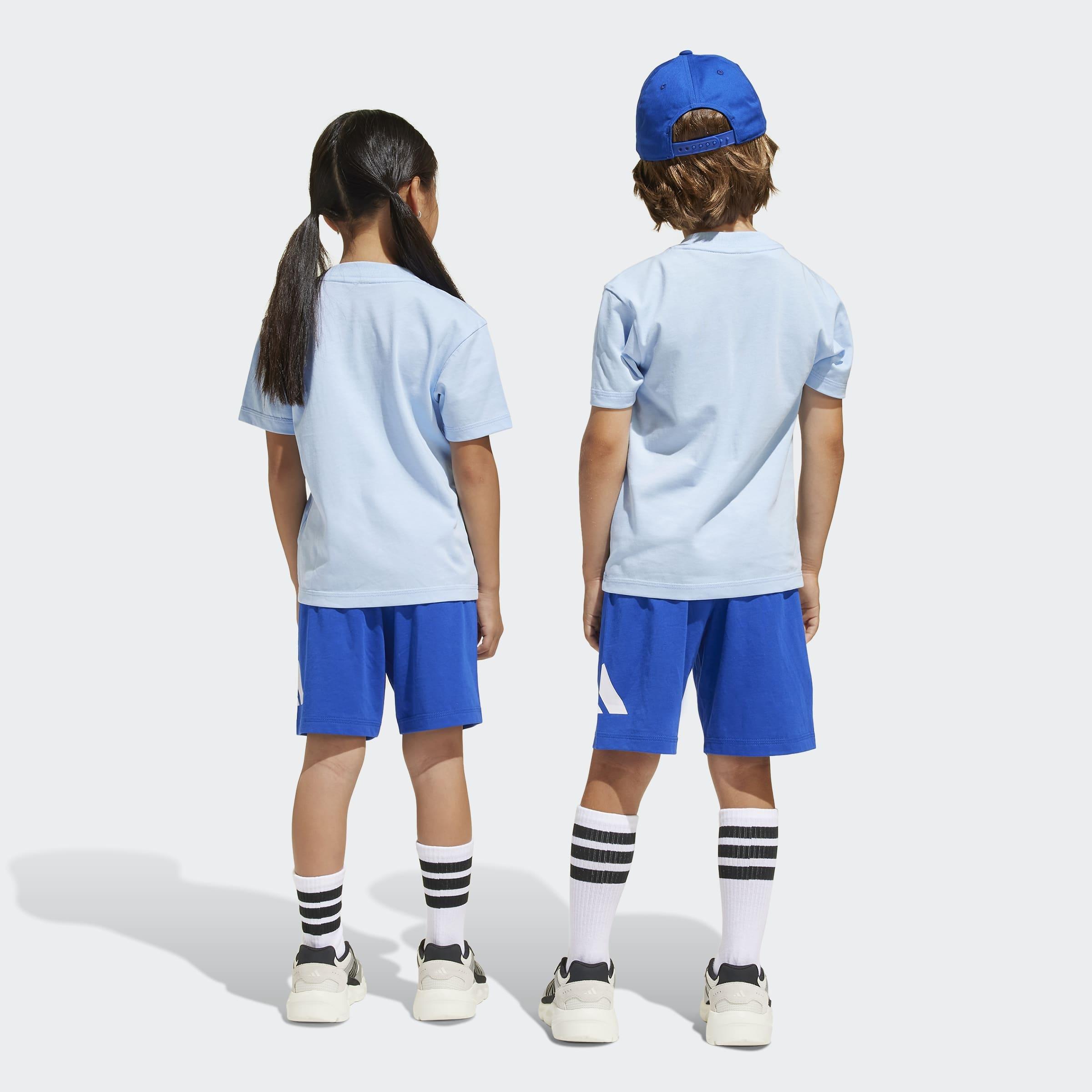 Kids Unisex Essentials Tee Set, Blue, A901_ONE, large image number 1