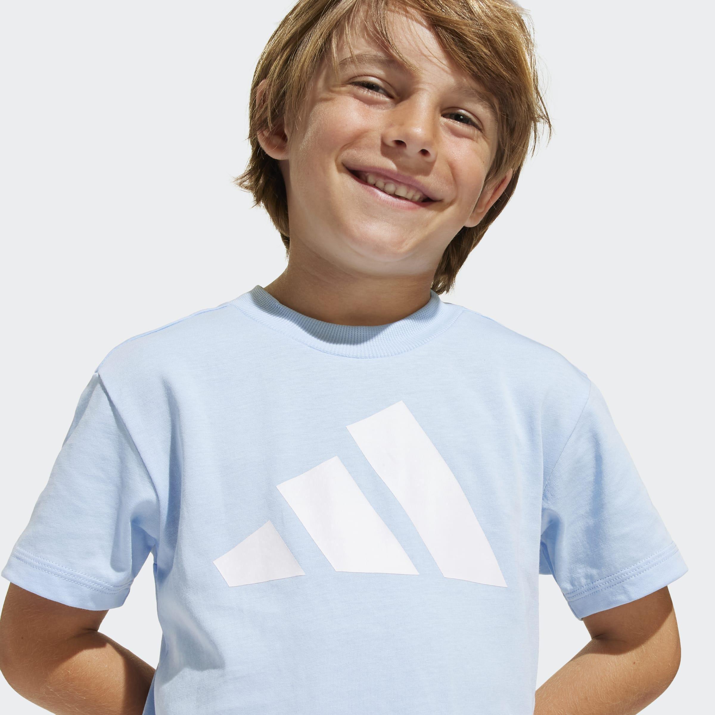 Kids Unisex Essentials Tee Set, Blue, A901_ONE, large image number 2