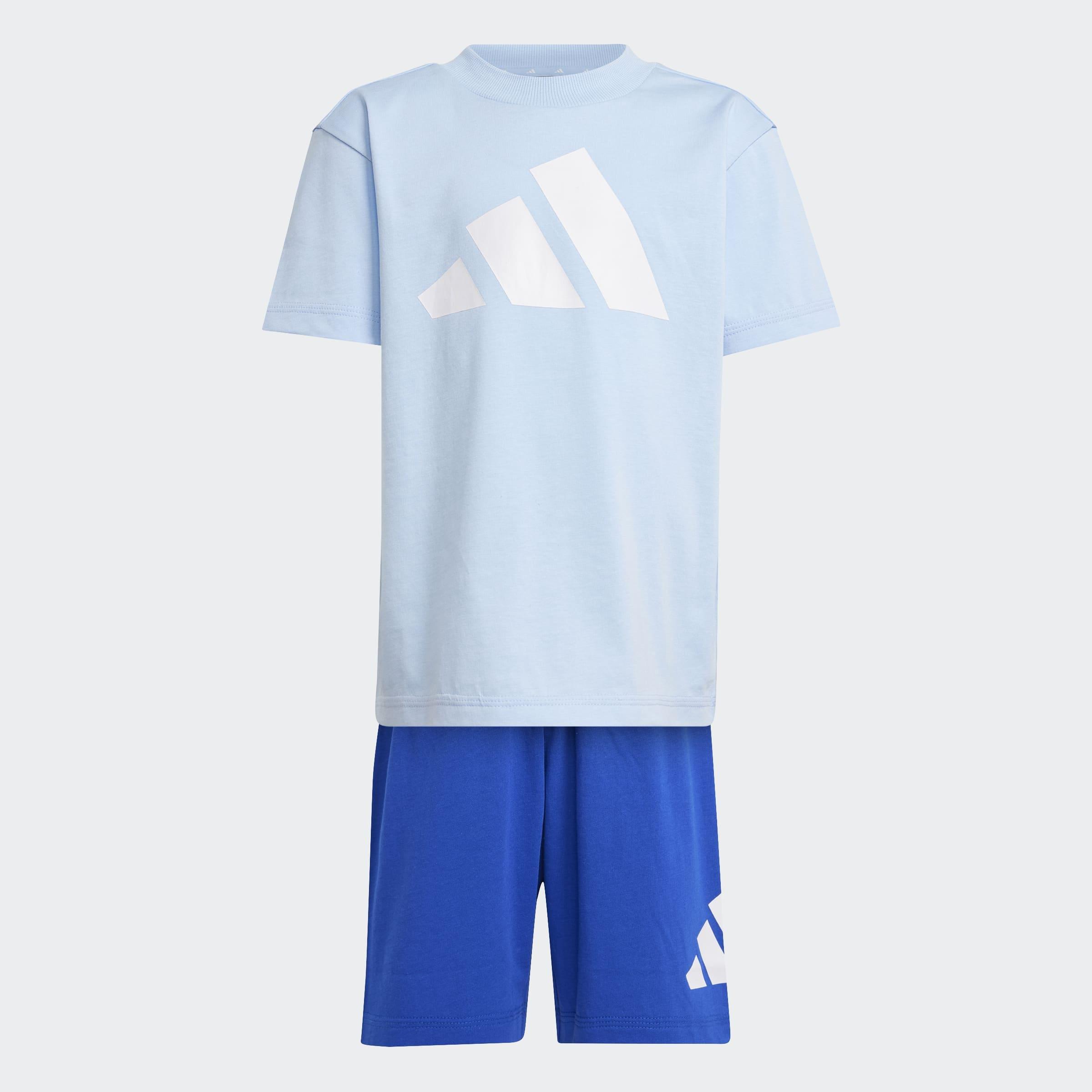 Kids Unisex Essentials Tee Set, Blue, A901_ONE, large image number 7