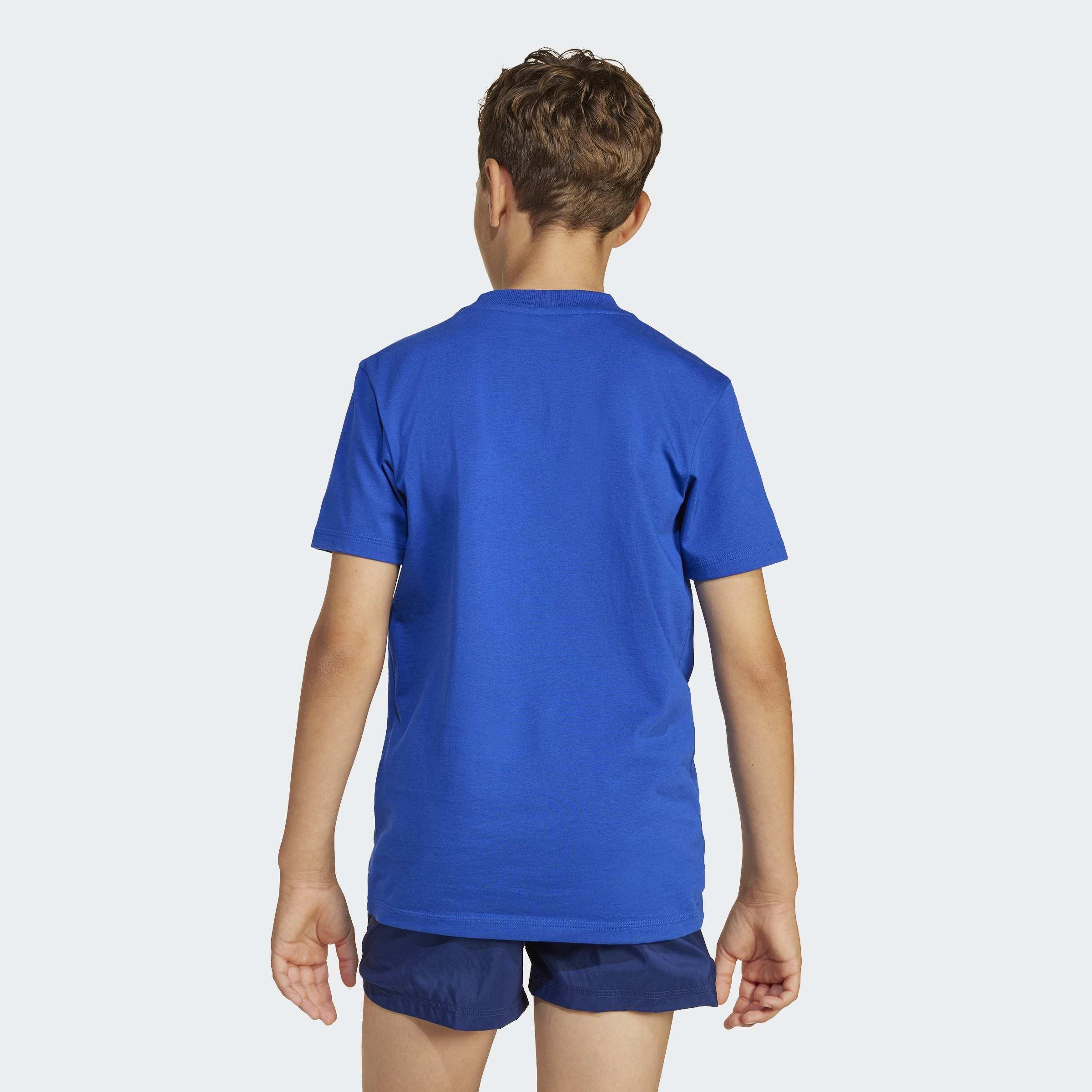 Kids Unisex Essentials T-Shirt, Blue, A901_ONE, large image number 4