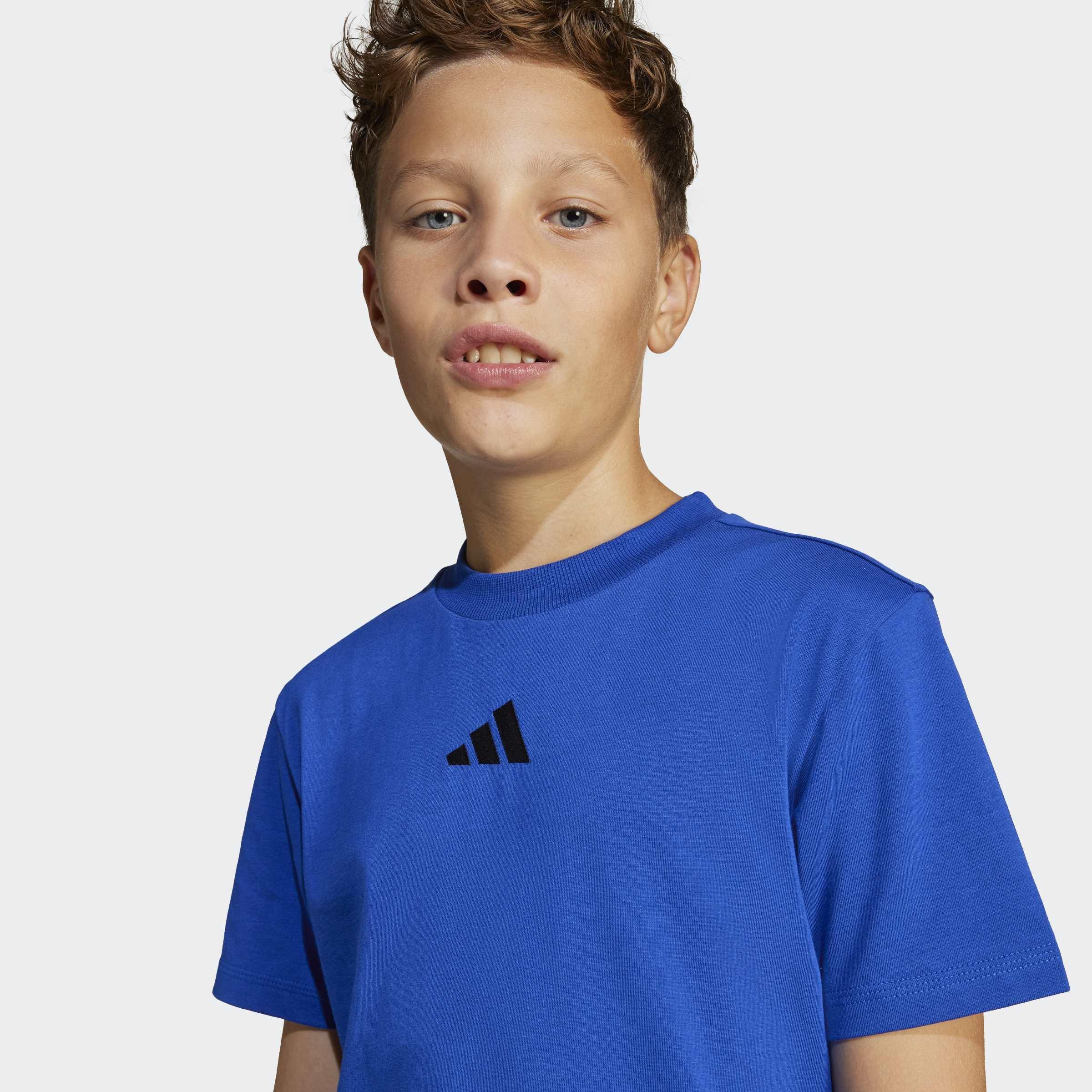 Kids Unisex Essentials T-Shirt, Blue, A901_ONE, large image number 8