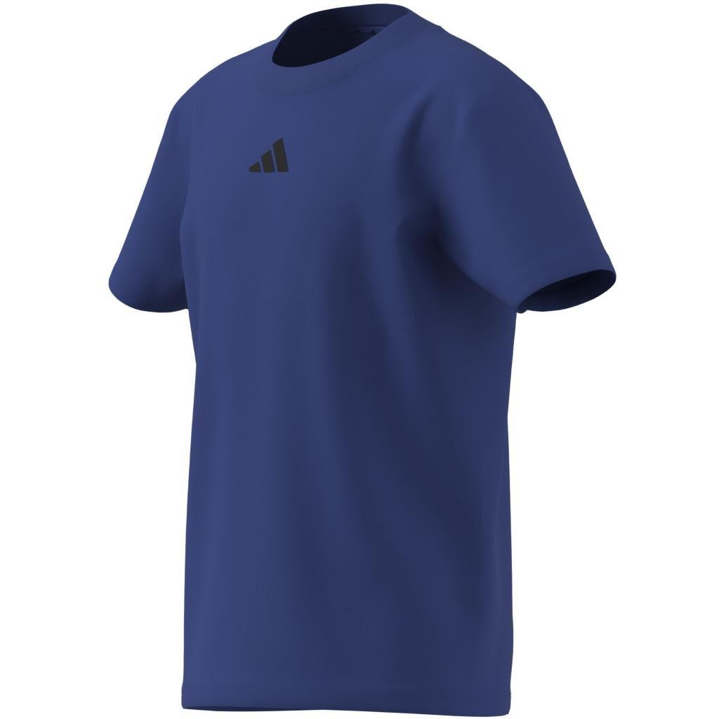 Kids Unisex Essentials T-Shirt, Blue, A901_ONE, large image number 12