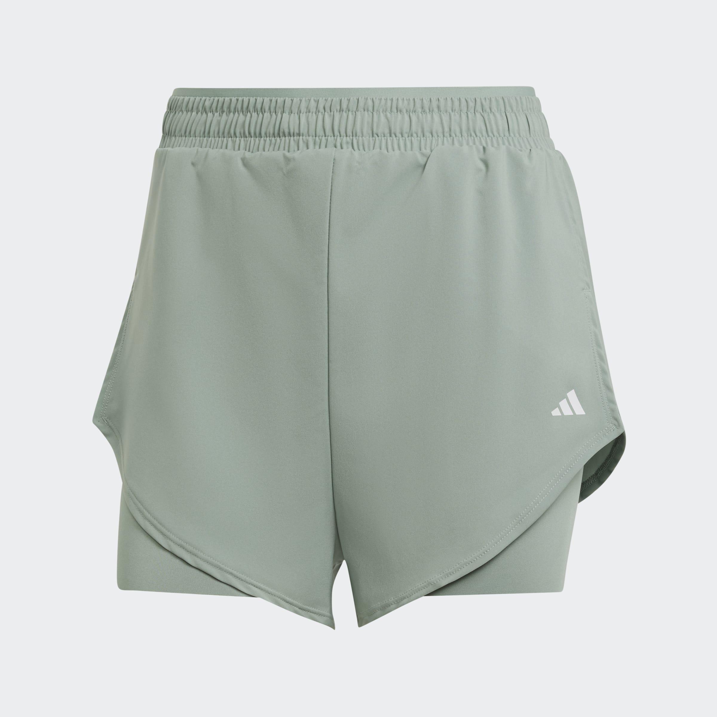 Designed For Training 2-In-1 Shorts, Green, A901_ONE, large image number 1