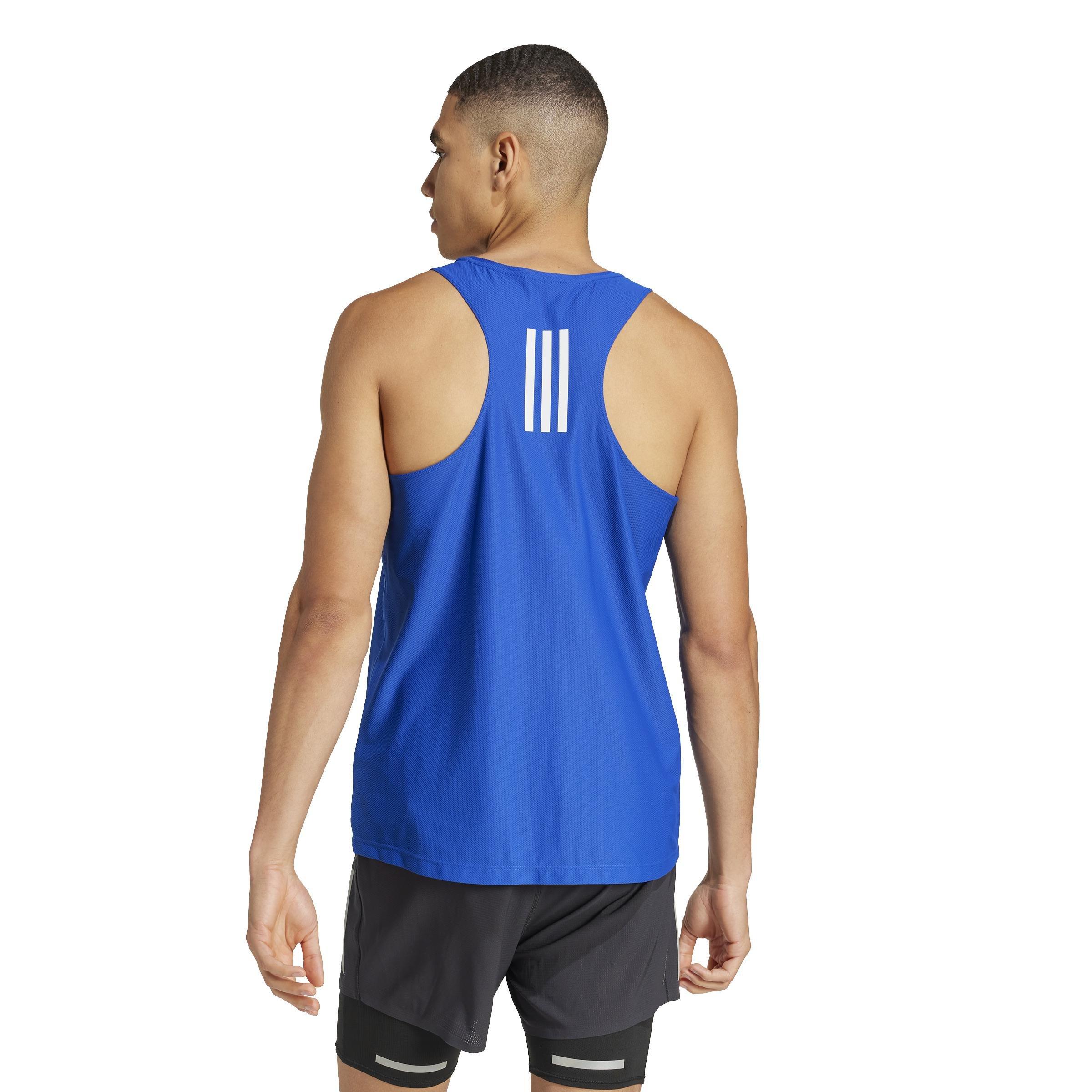 Own The Run Tank Top, Blue, A901_ONE, large image number 2
