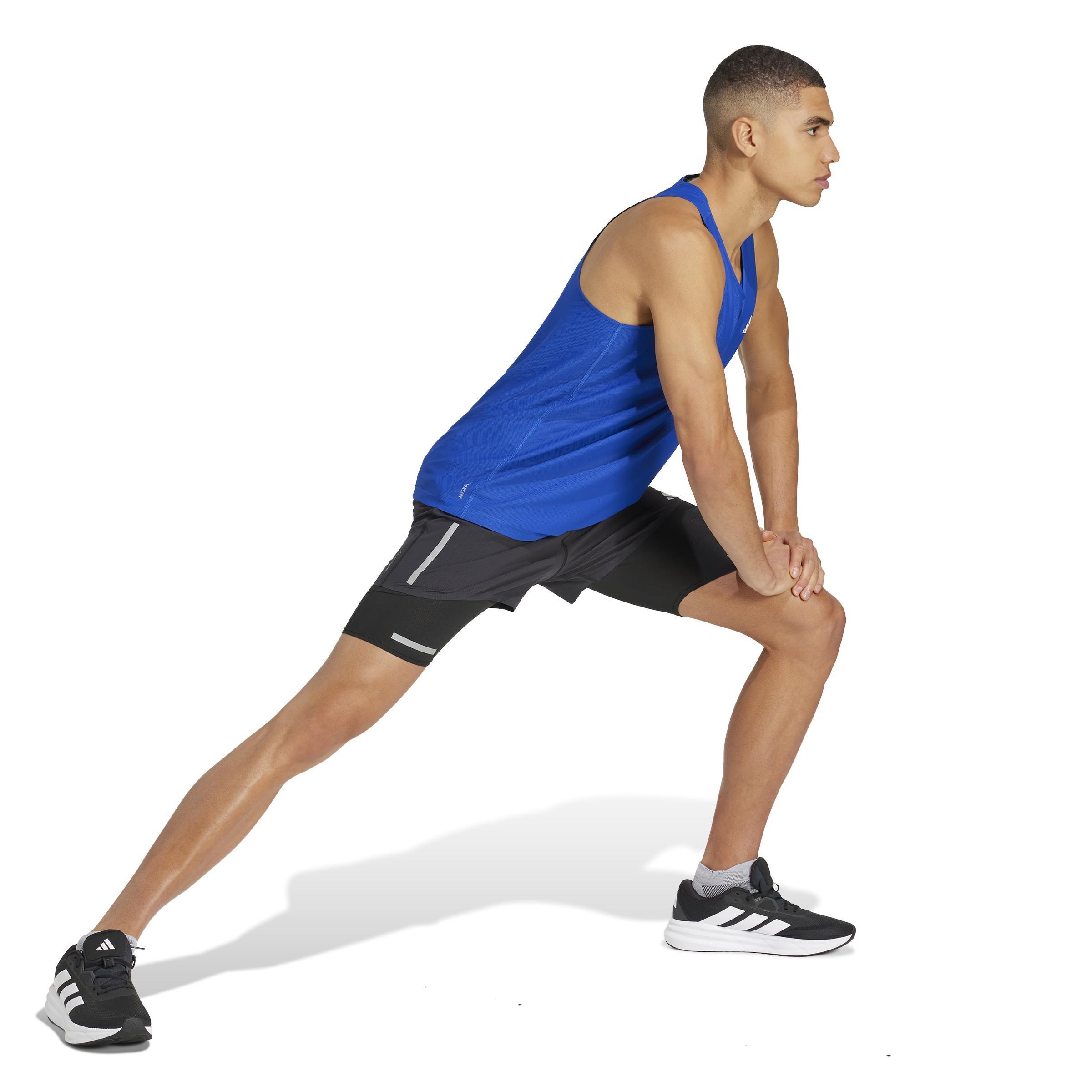 Own The Run Tank Top, Blue, A901_ONE, large image number 8