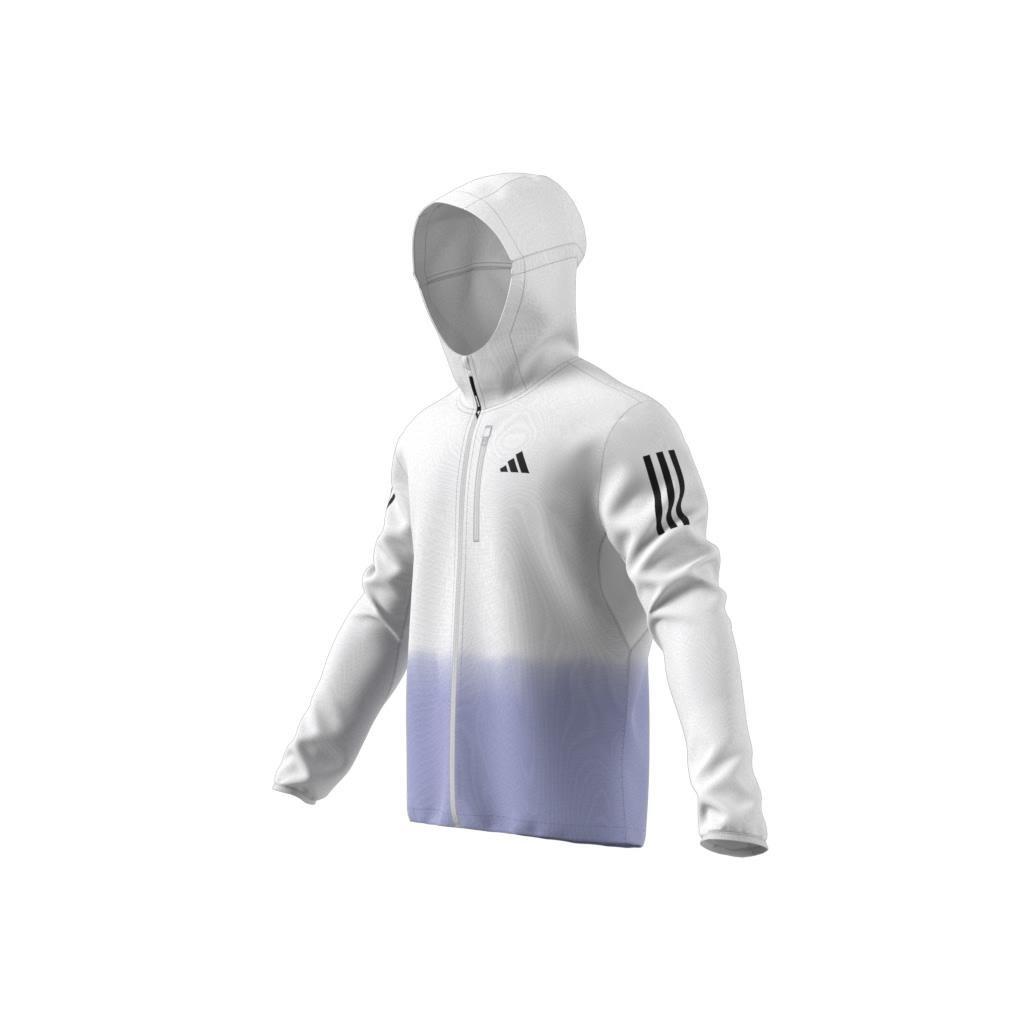 Own the Run Colorblock Jacket, White, A901_ONE, large image number 11