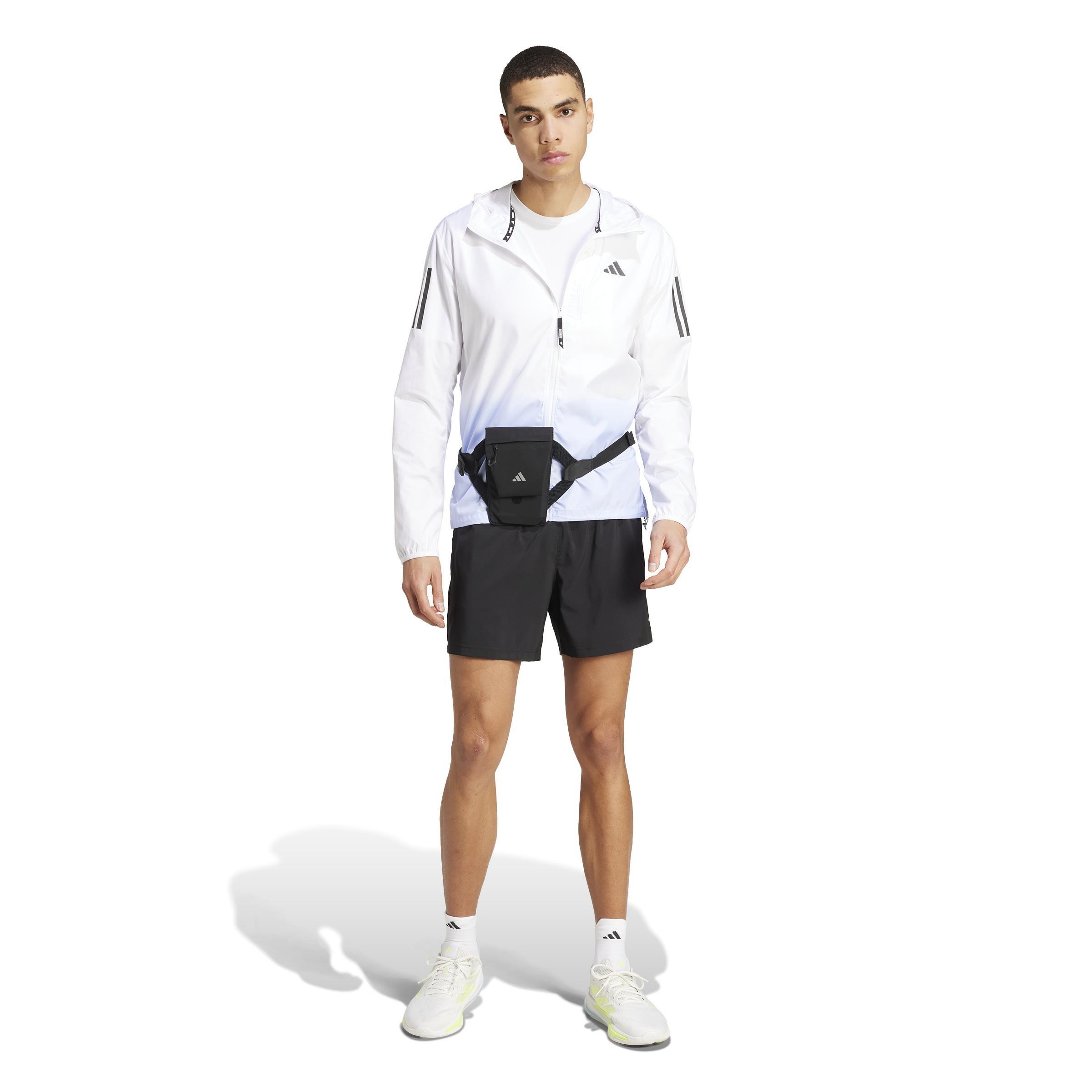 Own the Run Colorblock Jacket, White, A901_ONE, large image number 12