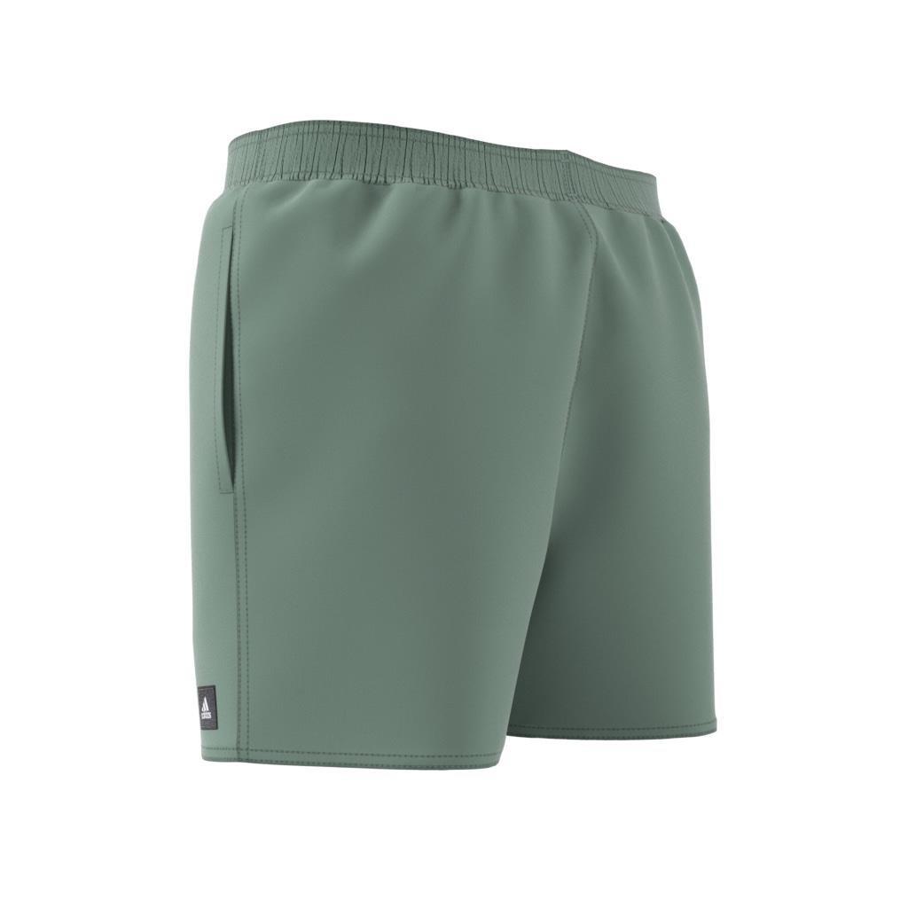 Solid Clx Short-Length Swim Shorts, Green, A901_ONE, large image number 11