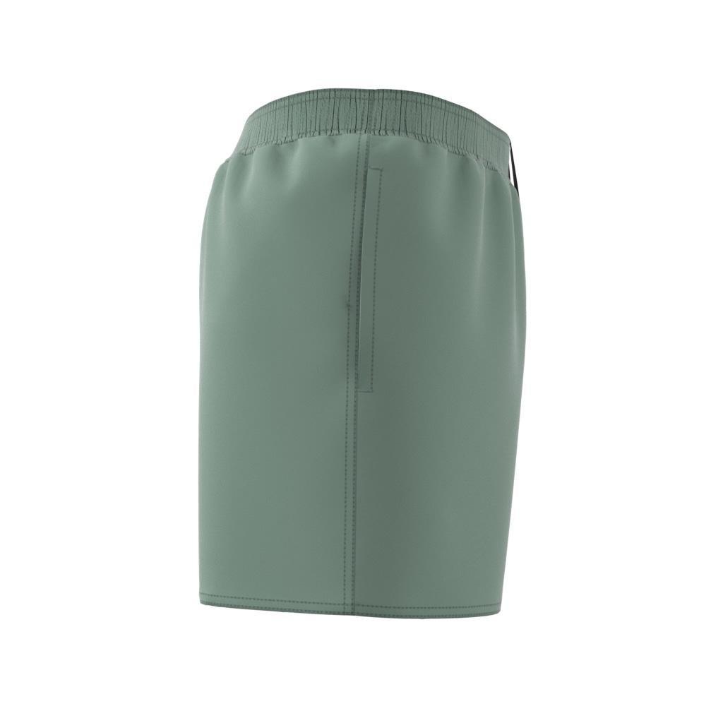 Solid Clx Short-Length Swim Shorts, Green, A901_ONE, large image number 14