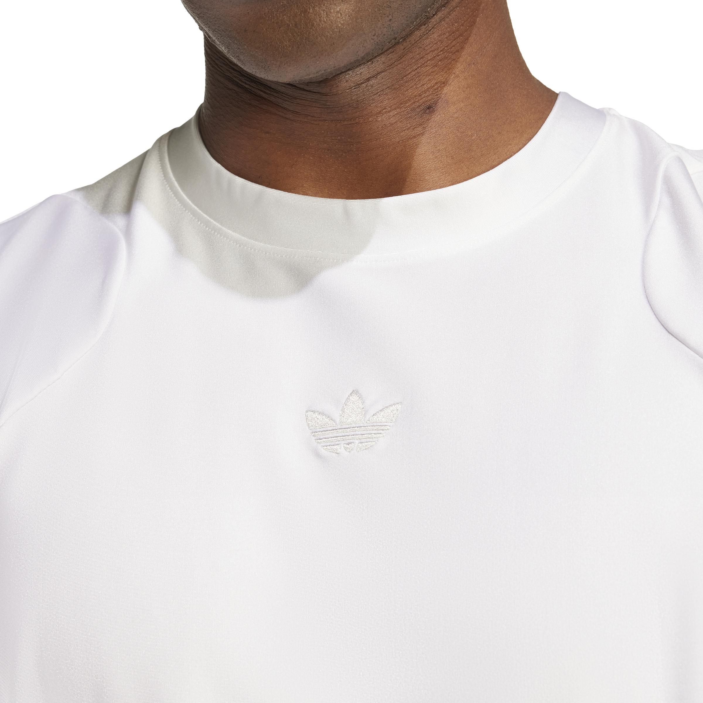 Fashion Cut Line T-Shirt, White, A901_ONE, large image number 4