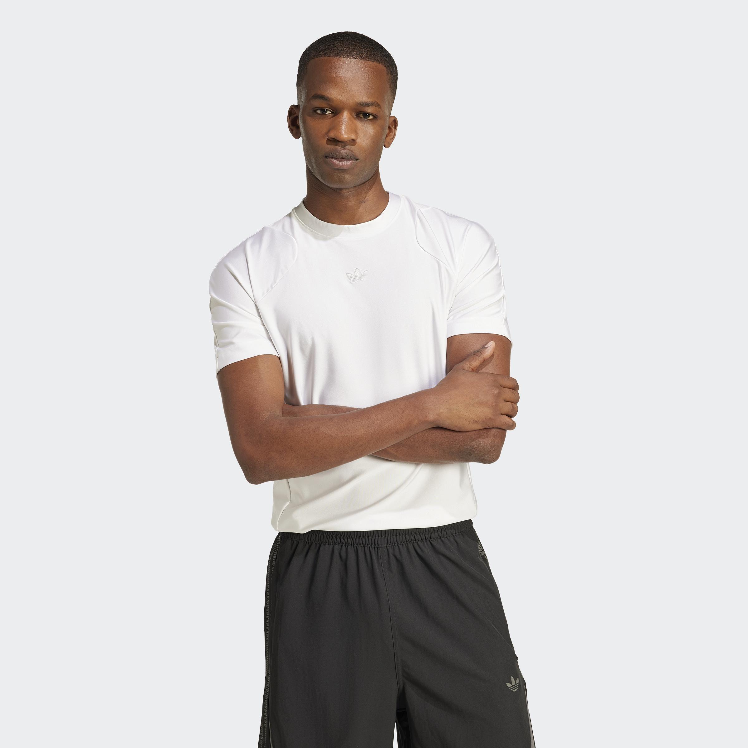 Fashion Cut Line T-Shirt, White, A901_ONE, large image number 10