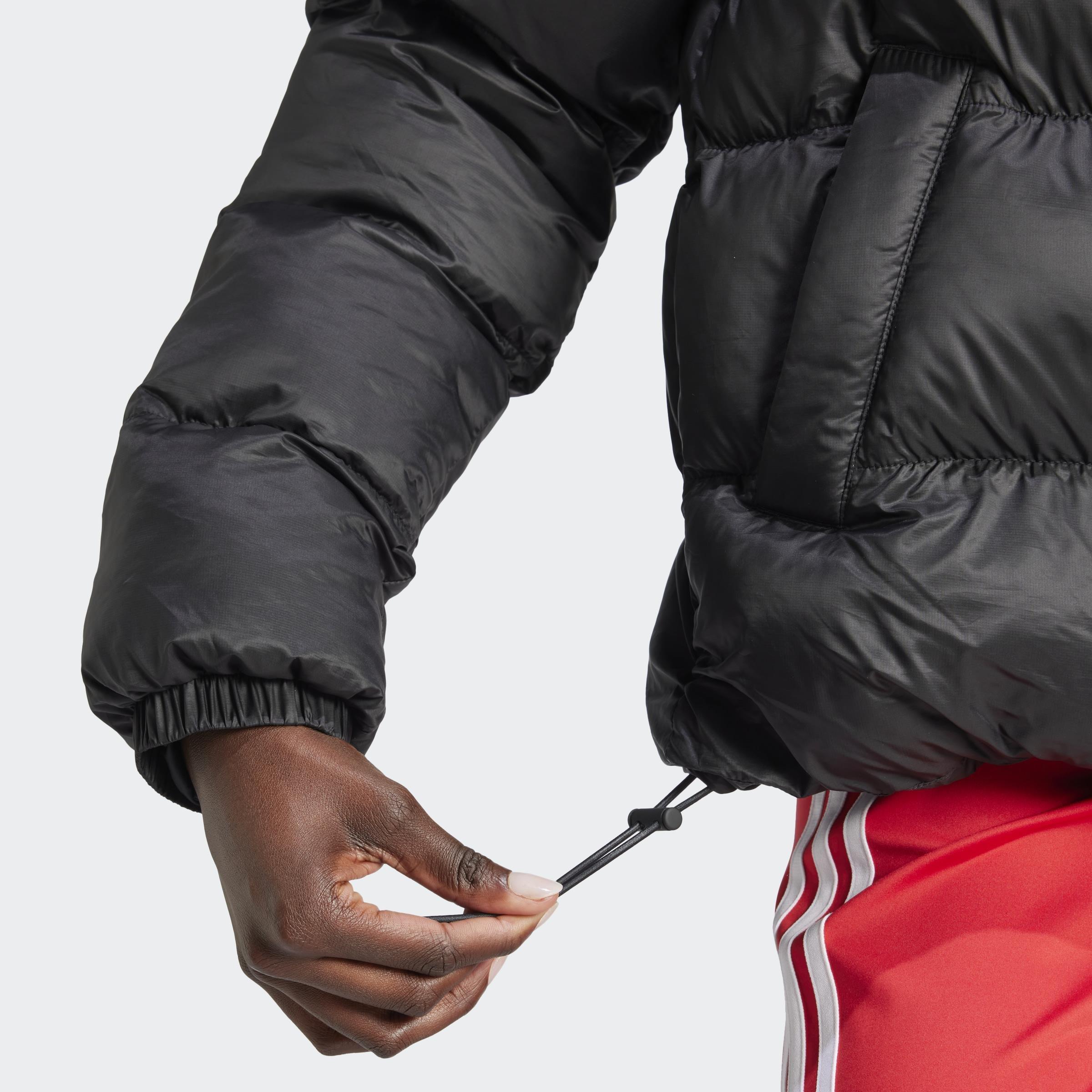 Adicolor Short Puffer Jacket, Black, A901_ONE, large image number 3