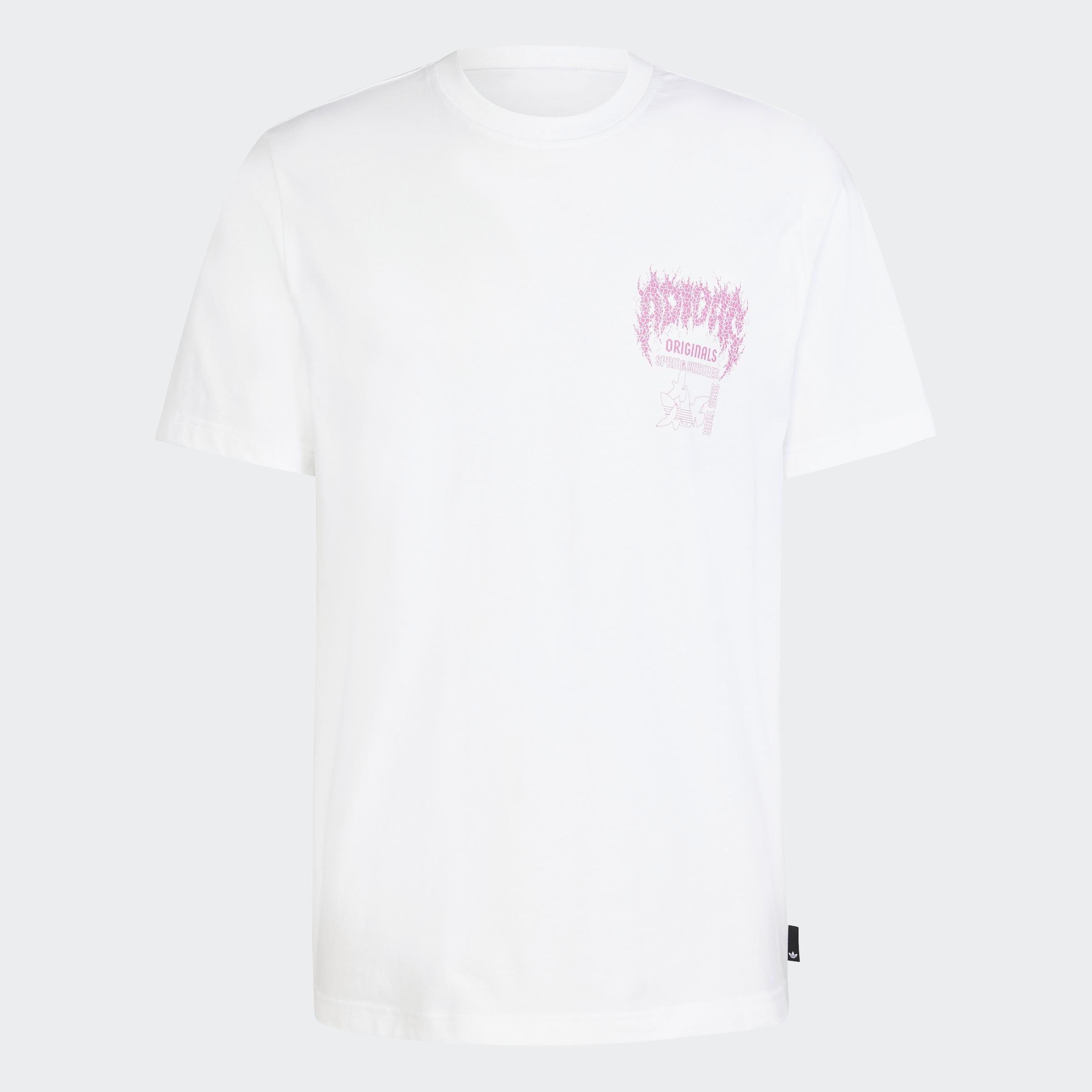 Trefoil Series Fashion Elevated Tee, White, A901_ONE, large image number 2