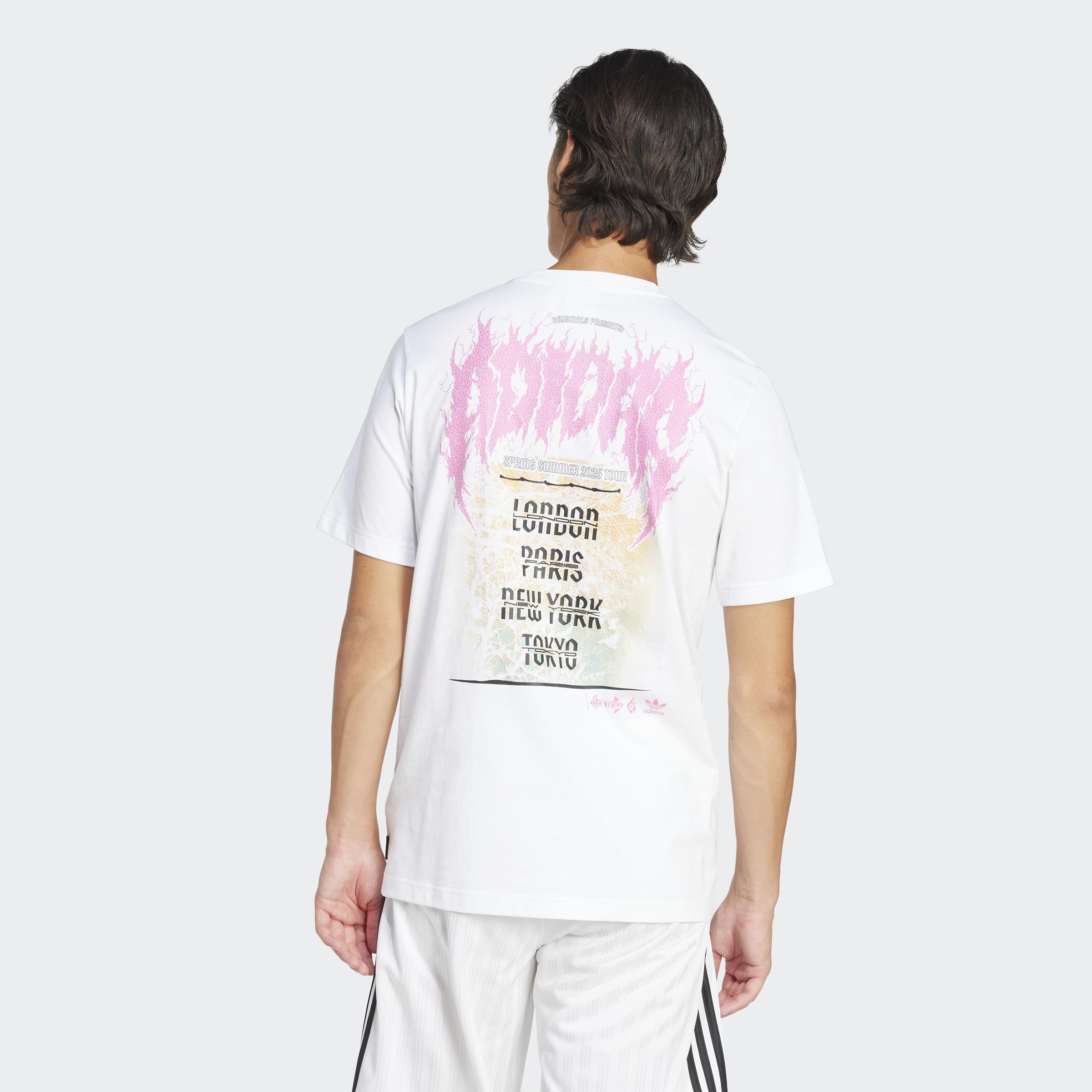 Trefoil Series Fashion Elevated Tee, White, A901_ONE, large image number 4
