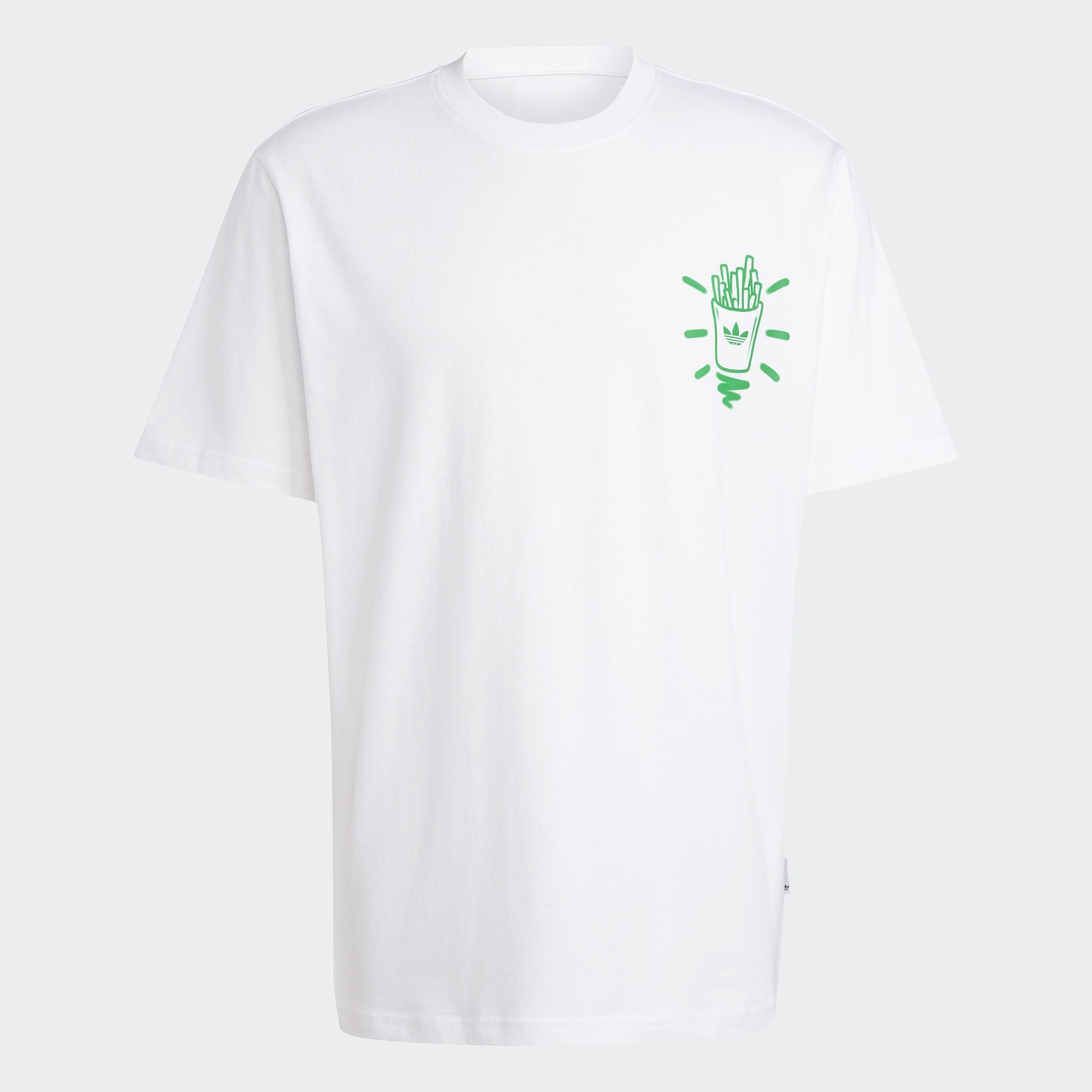 adidas Originals T-Shirt, White, A901_ONE, large image number 1