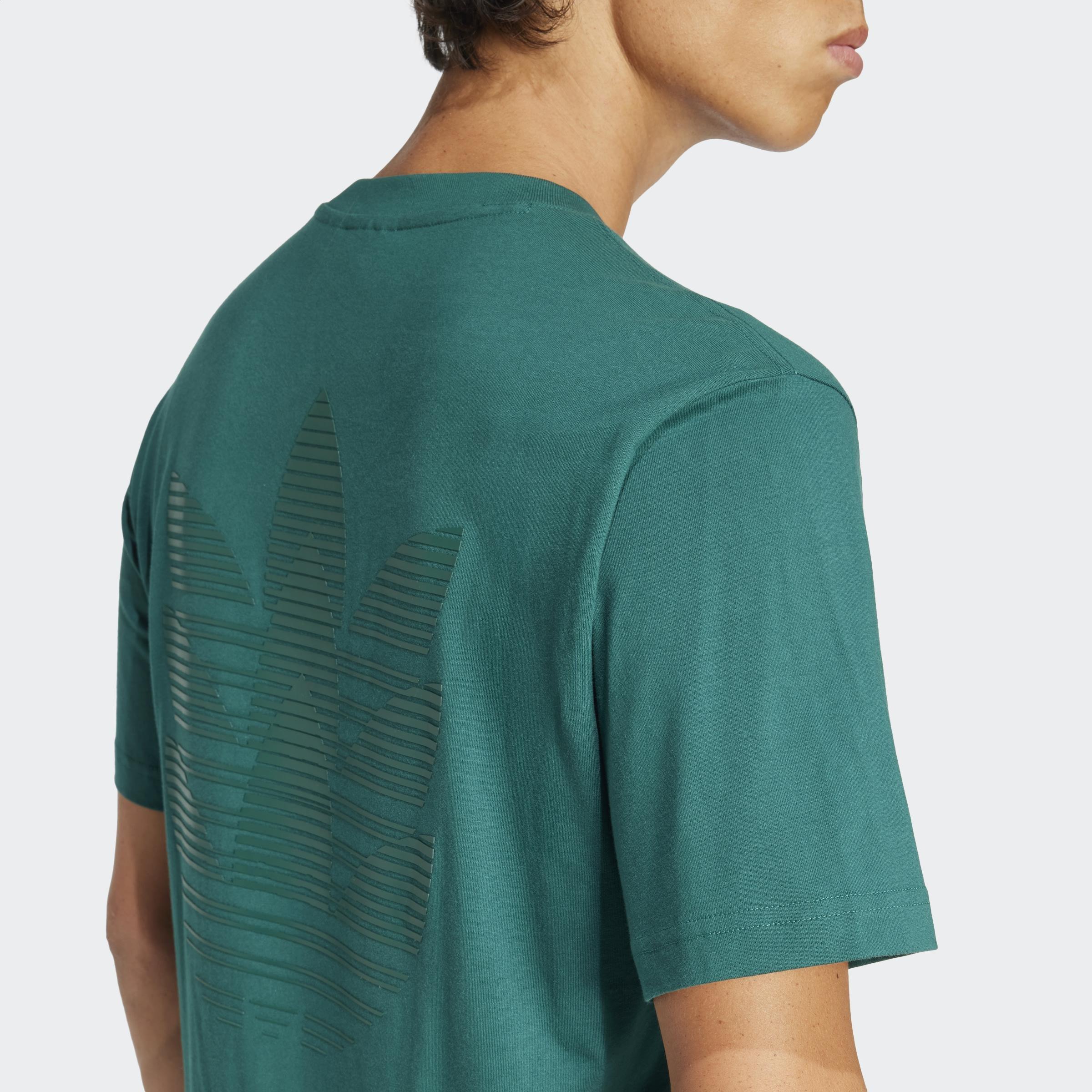 Trefoil Series T-Shirt, Green, A901_ONE, large image number 6