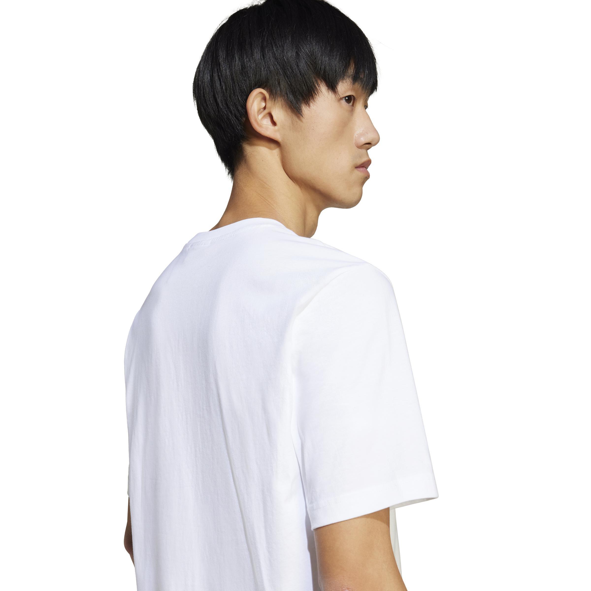 adidas Originals T-Shirt, White, A901_ONE, large image number 7