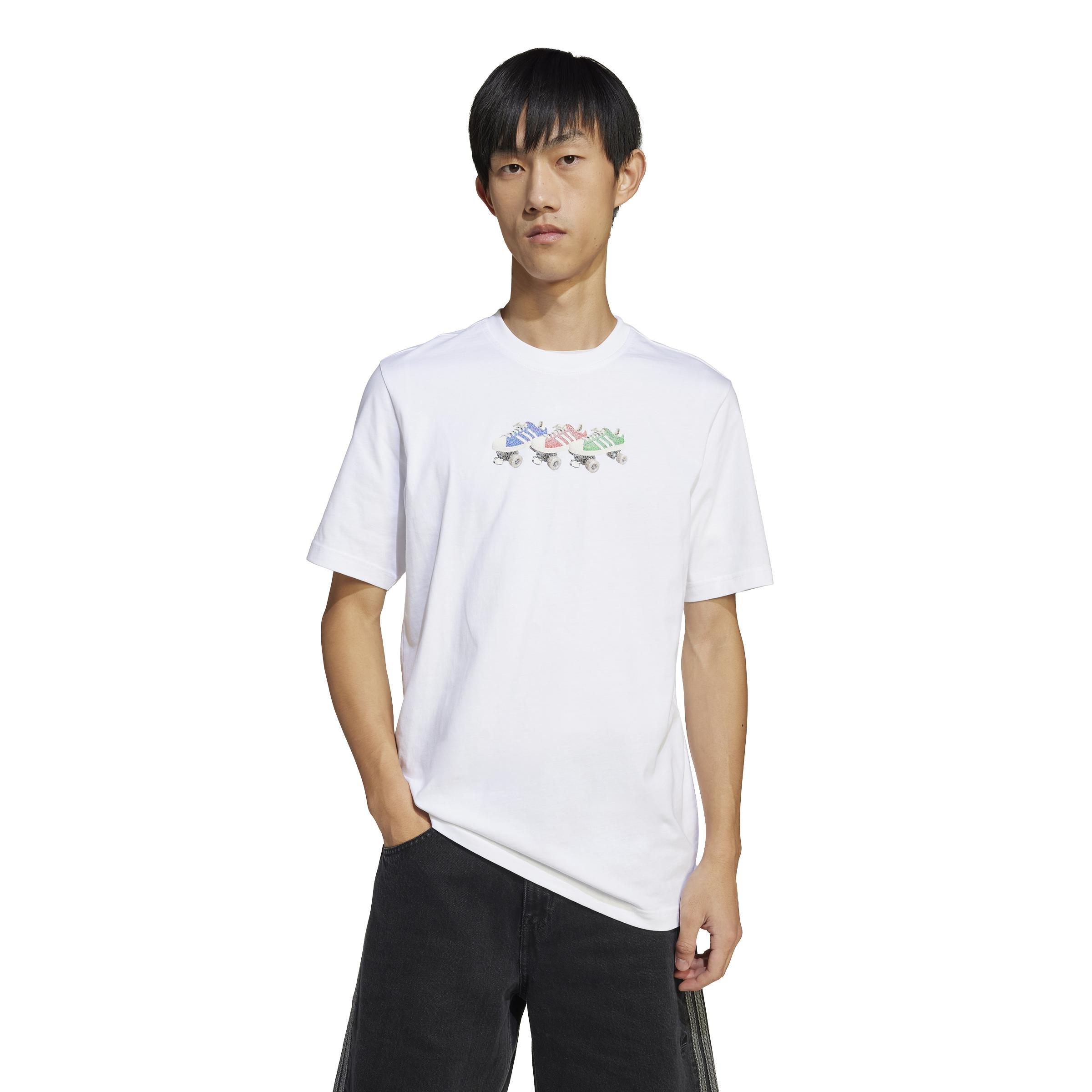 adidas Originals T-Shirt, White, A901_ONE, large image number 10
