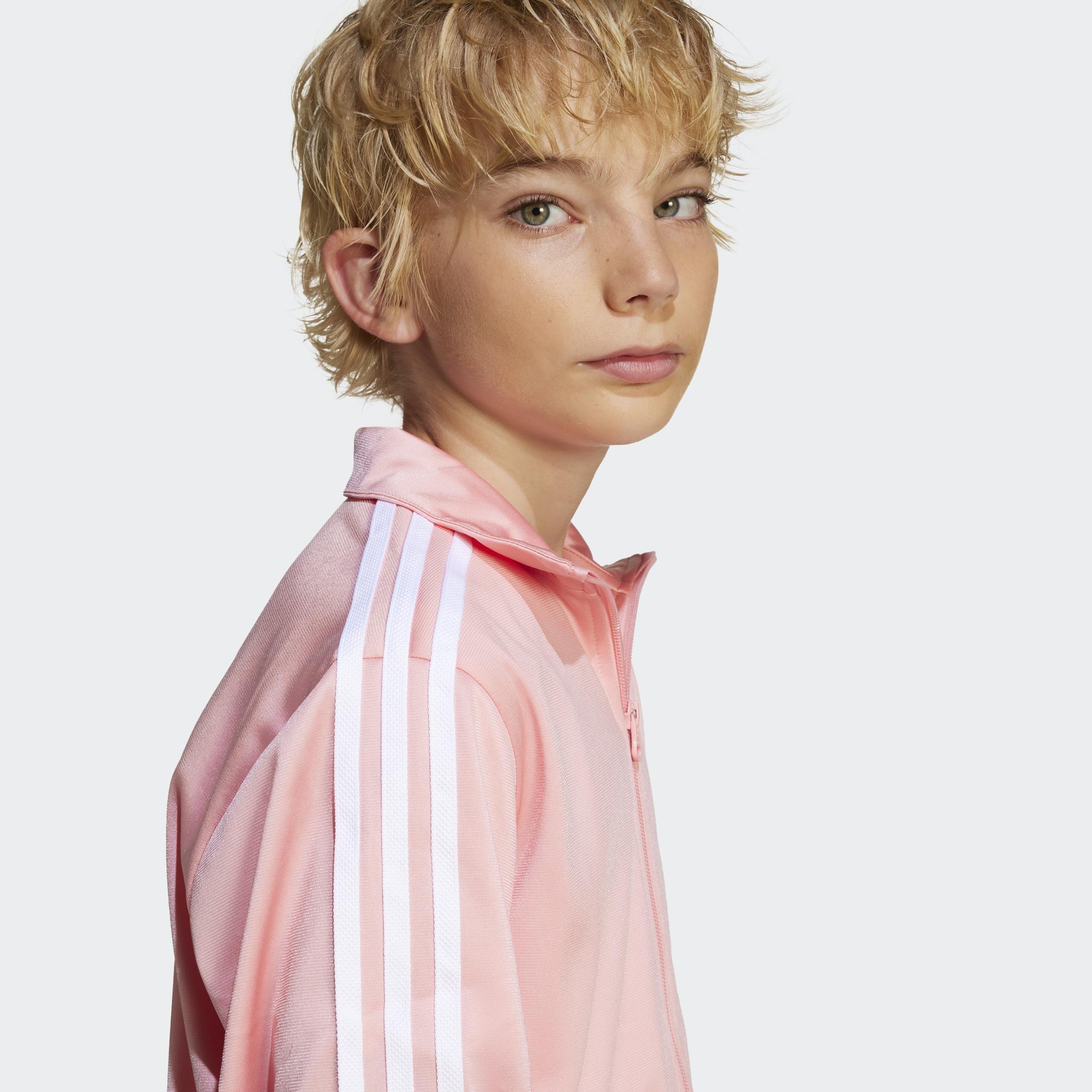 Kids Unisex Adicolor Firebird Top, Pink, A901_ONE, large image number 9