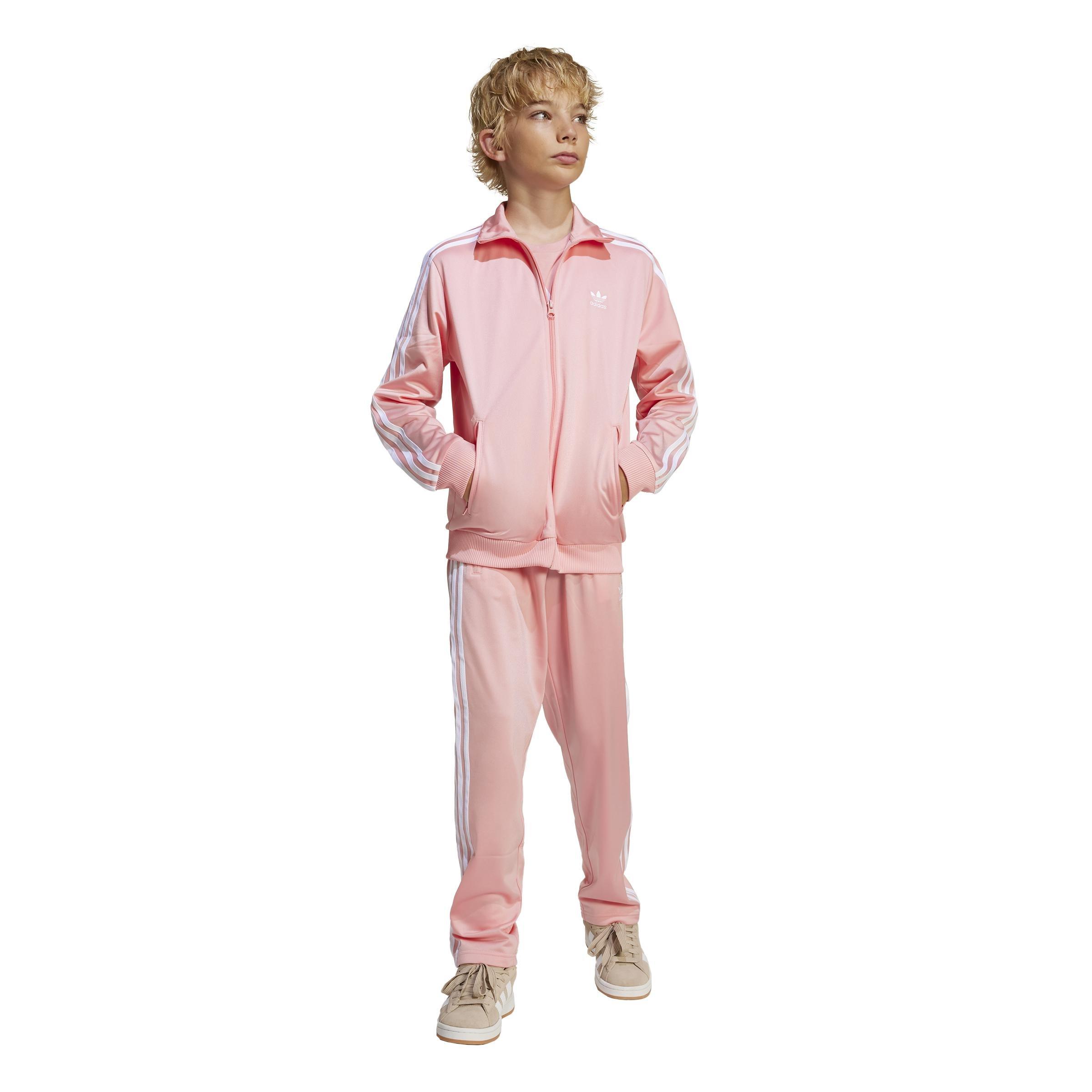 Kids Unisex Adicolor Firebird Top, Pink, A901_ONE, large image number 11