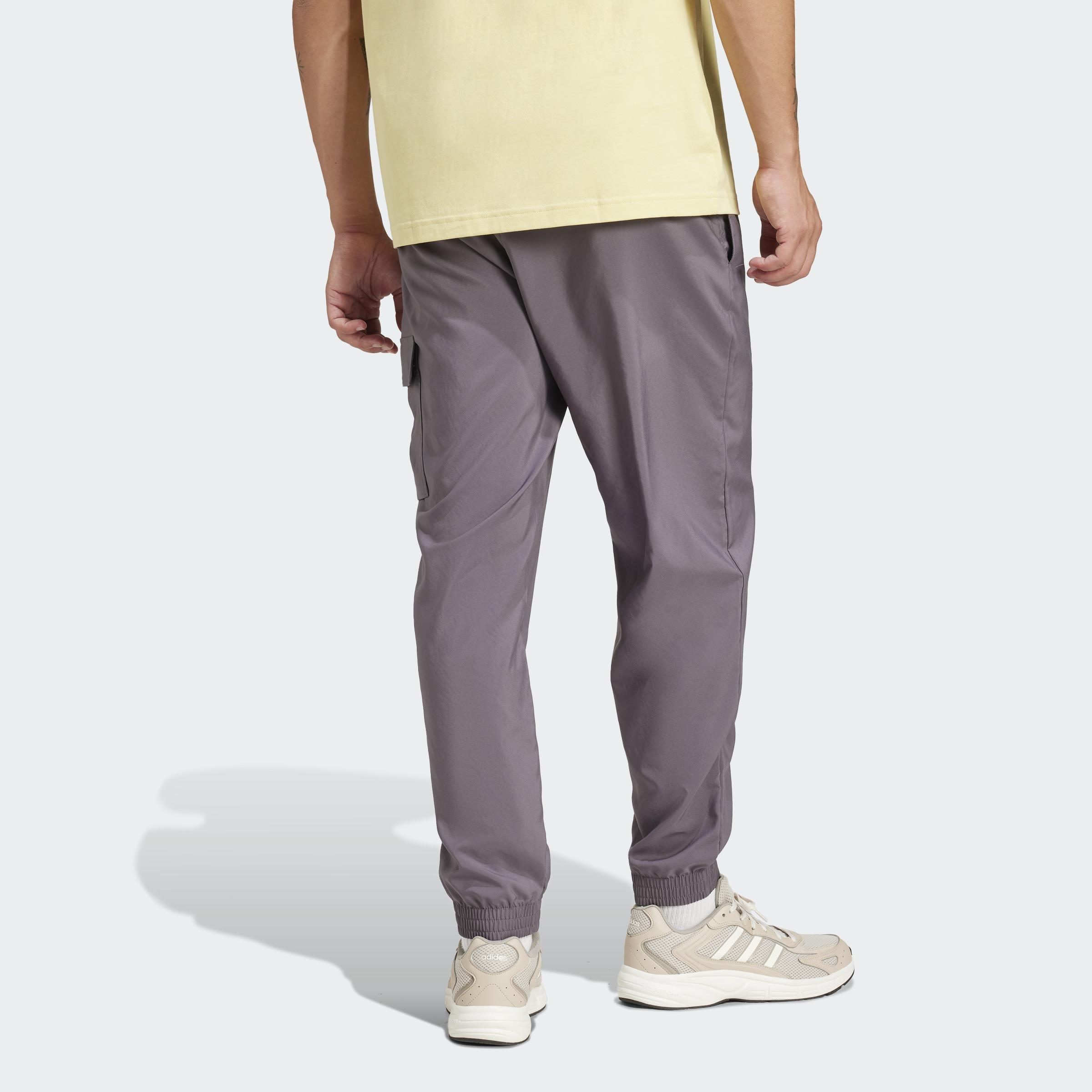 Essentials Small Logo Cargo Joggers, Grey, A901_ONE, large image number 3