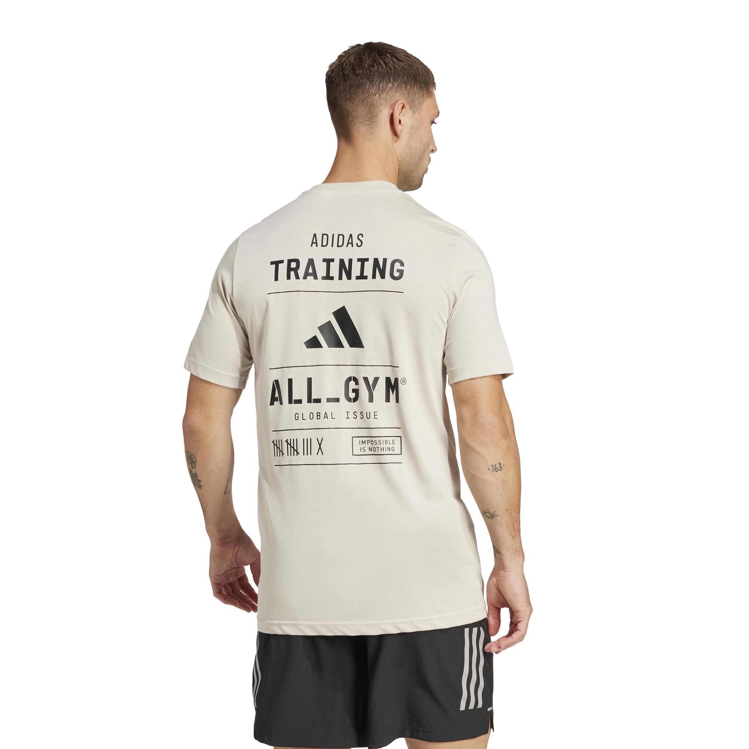 All-Gym Category Graphic T-Shirt, Grey, A901_ONE, large image number 2