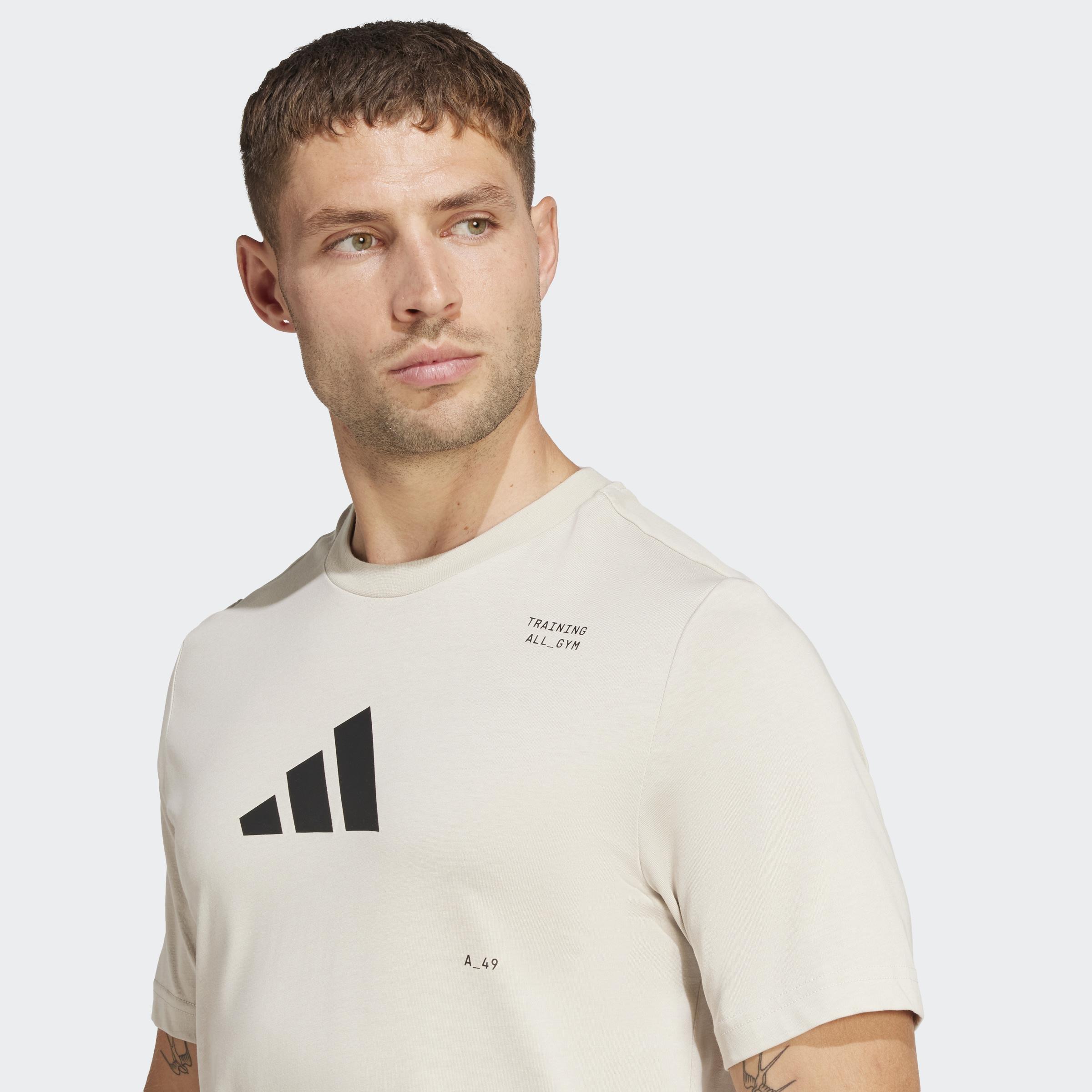 All-Gym Category Graphic T-Shirt, Grey, A901_ONE, large image number 7