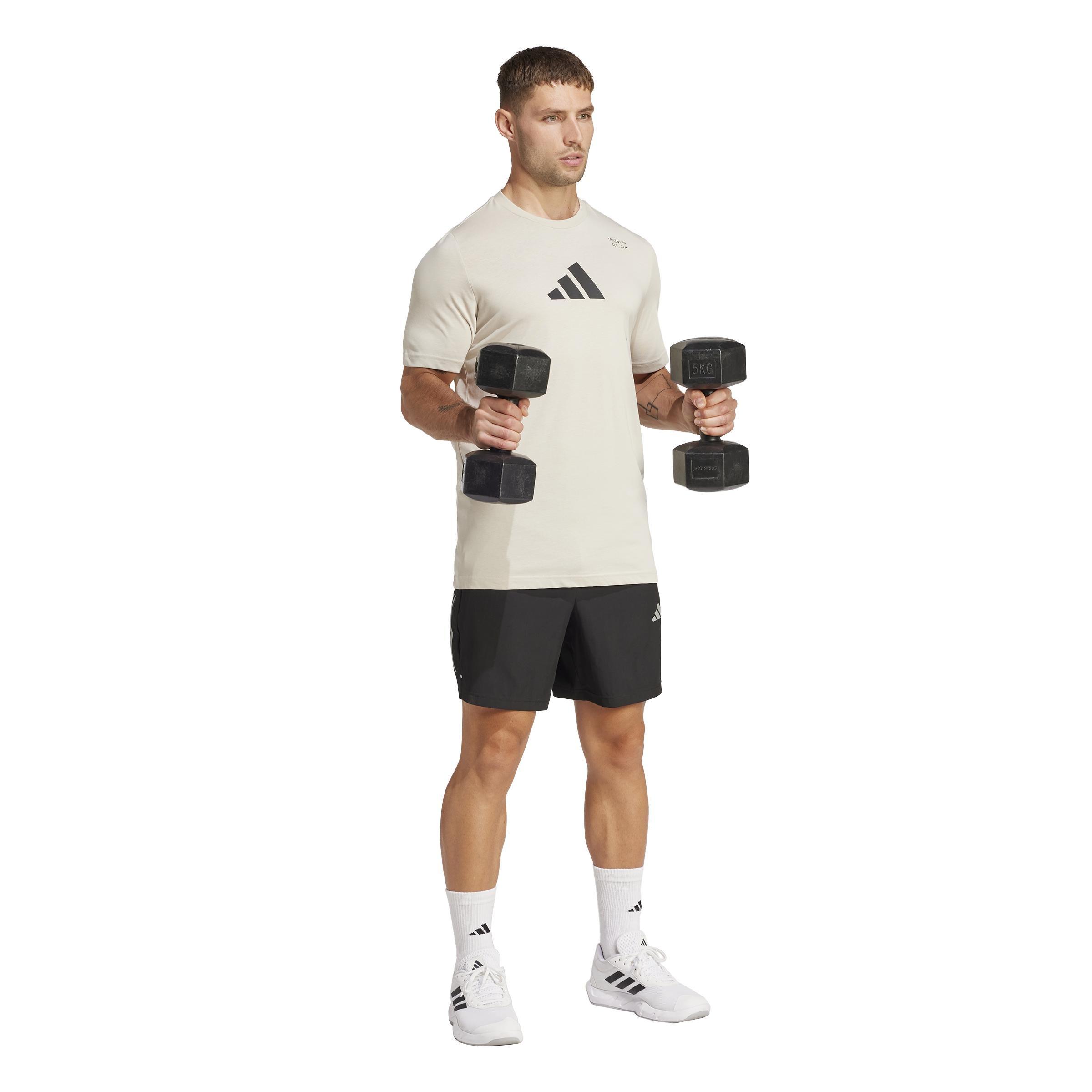 All-Gym Category Graphic T-Shirt, Grey, A901_ONE, large image number 10