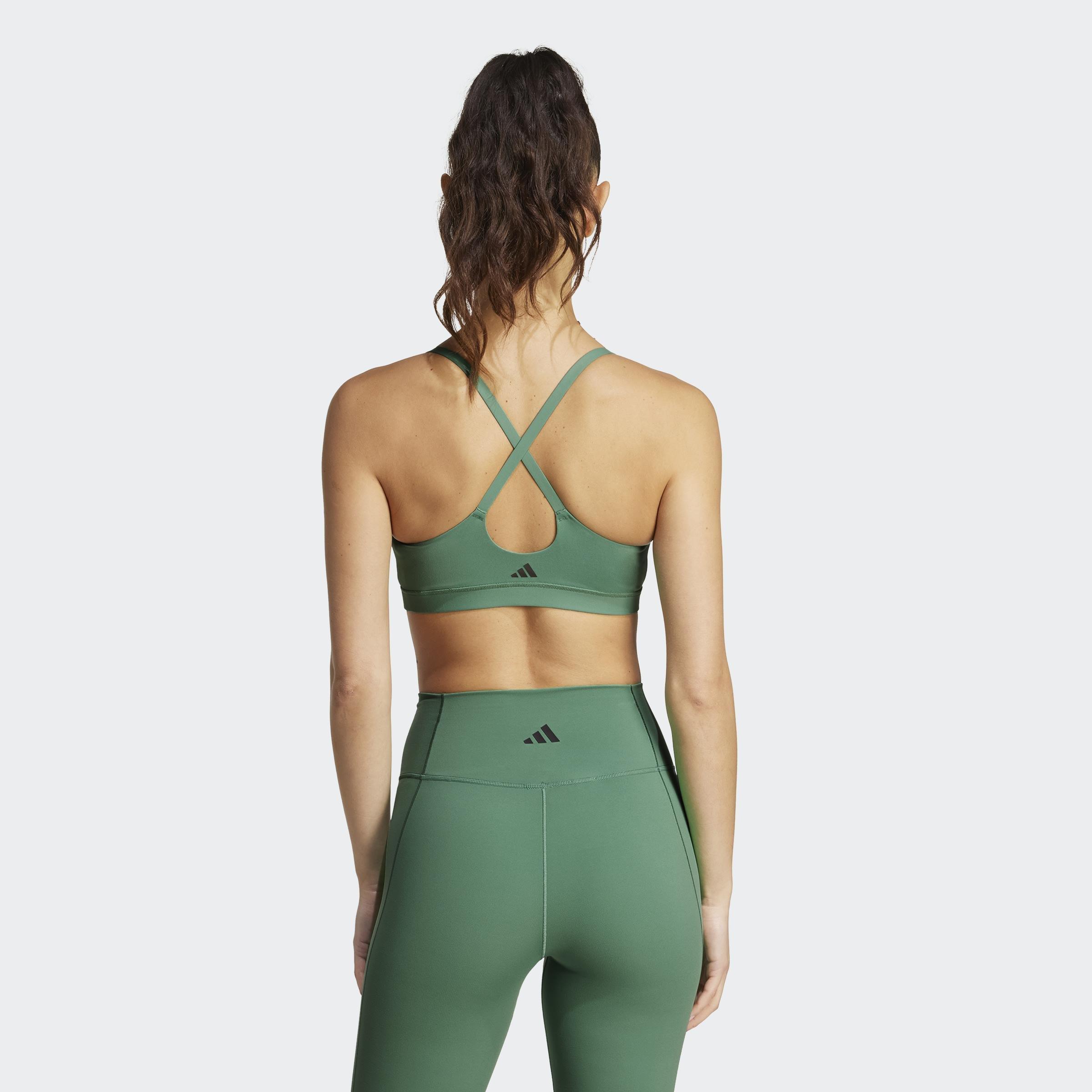 All Me Light Support Bra, Green, A901_ONE, large image number 3