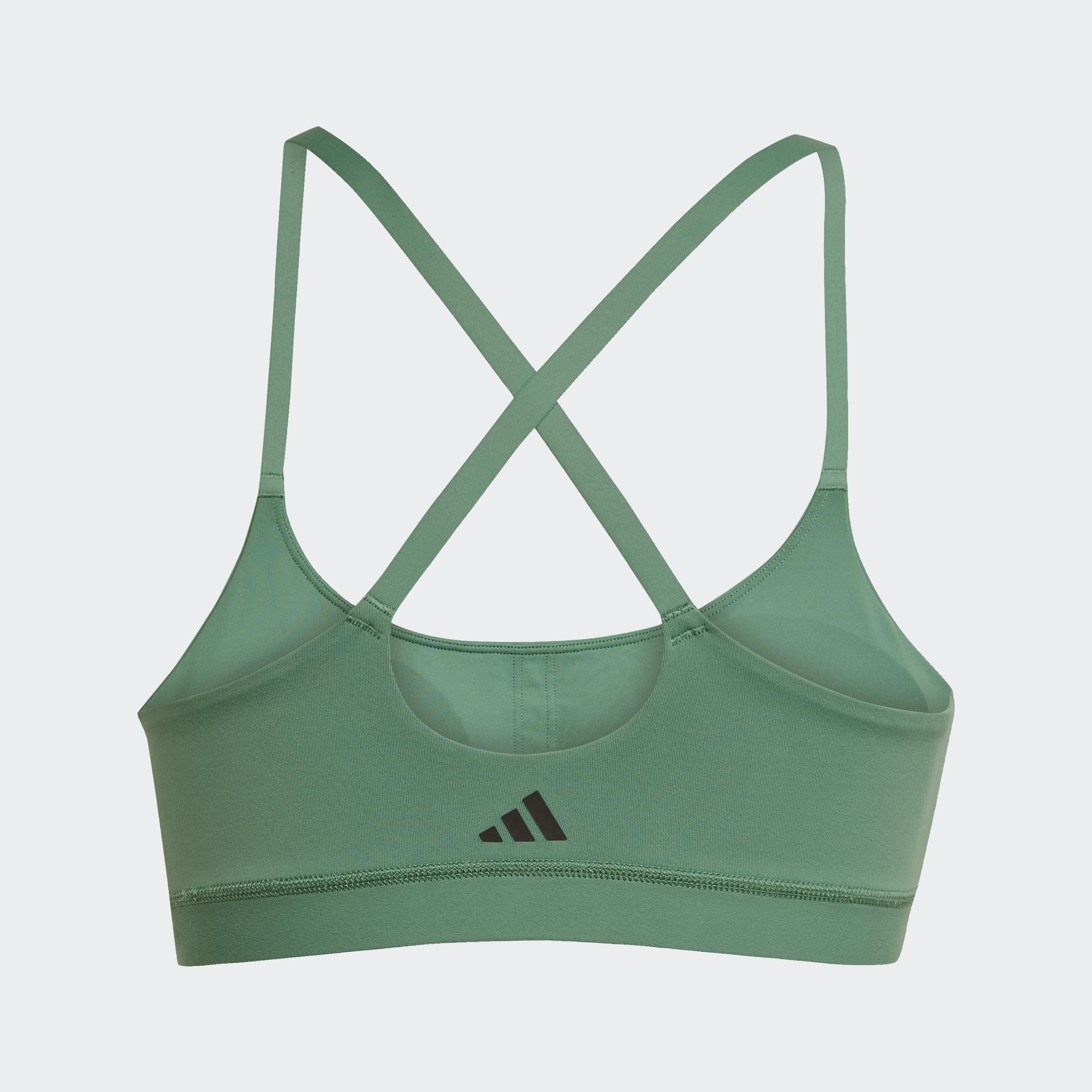 All Me Light Support Bra, Green, A901_ONE, large image number 4