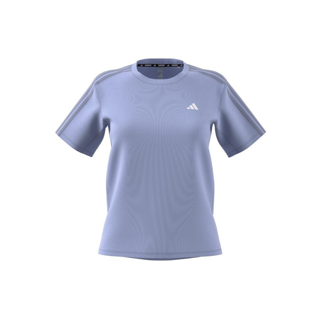 Own the Run 3-Stripes T-Shirt, Purple, A901_ONE, large image number 13