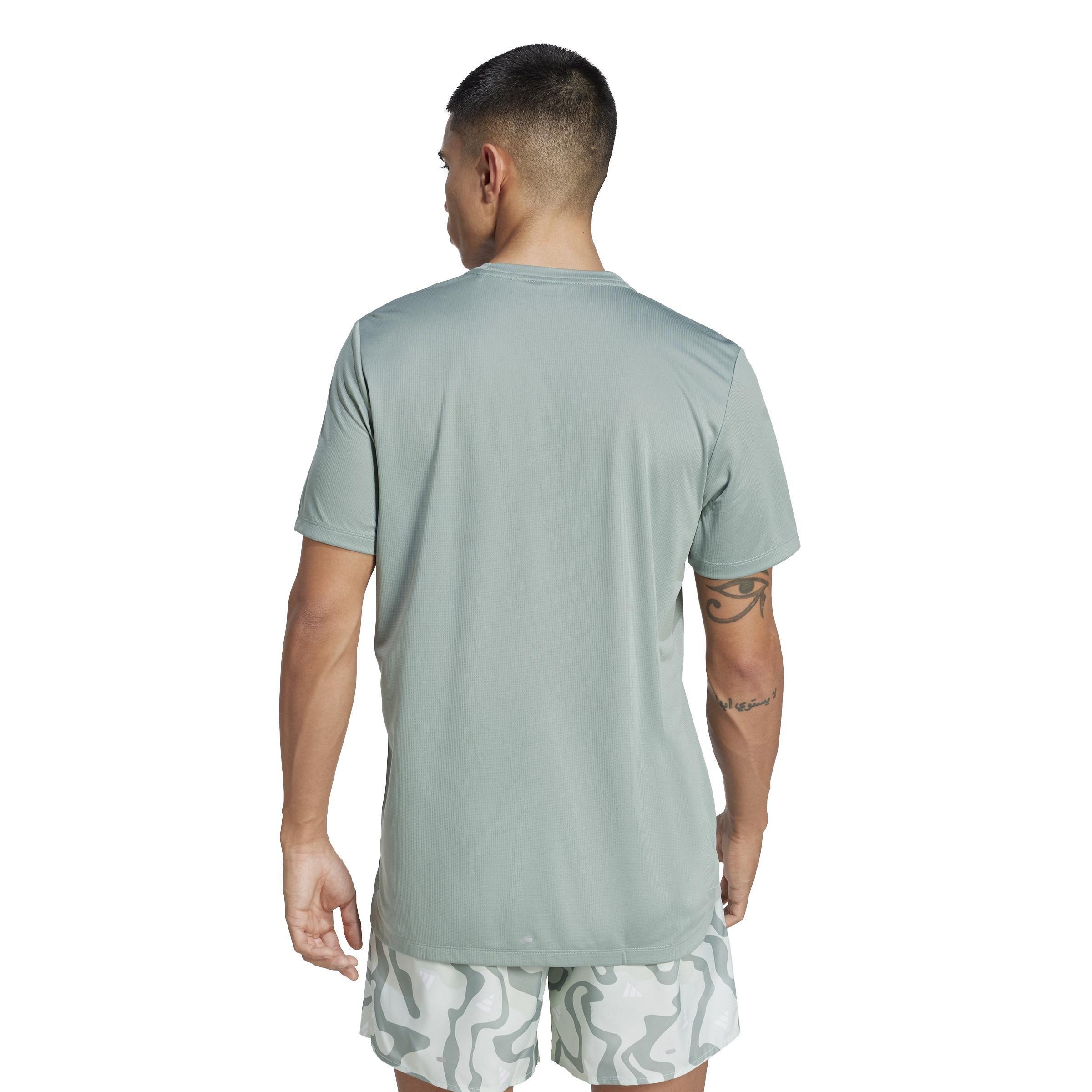 Run It Brand Love T-Shirt, Green, A901_ONE, large image number 2