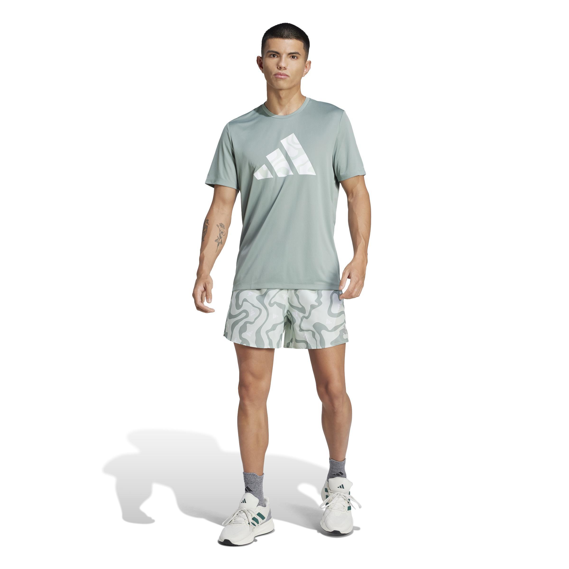 Run It Brand Love T-Shirt, Green, A901_ONE, large image number 8