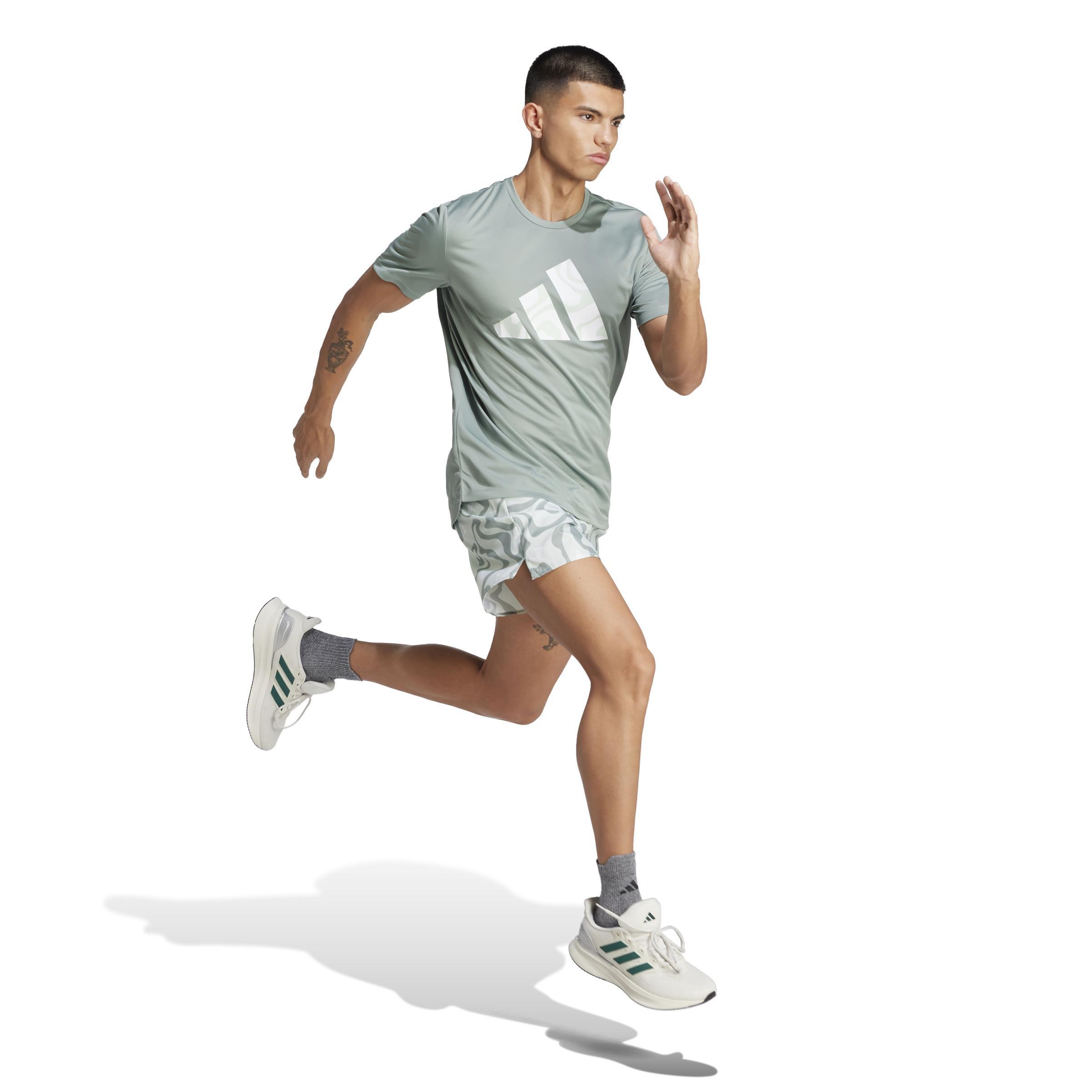 Run It Brand Love T-Shirt, Green, A901_ONE, large image number 9