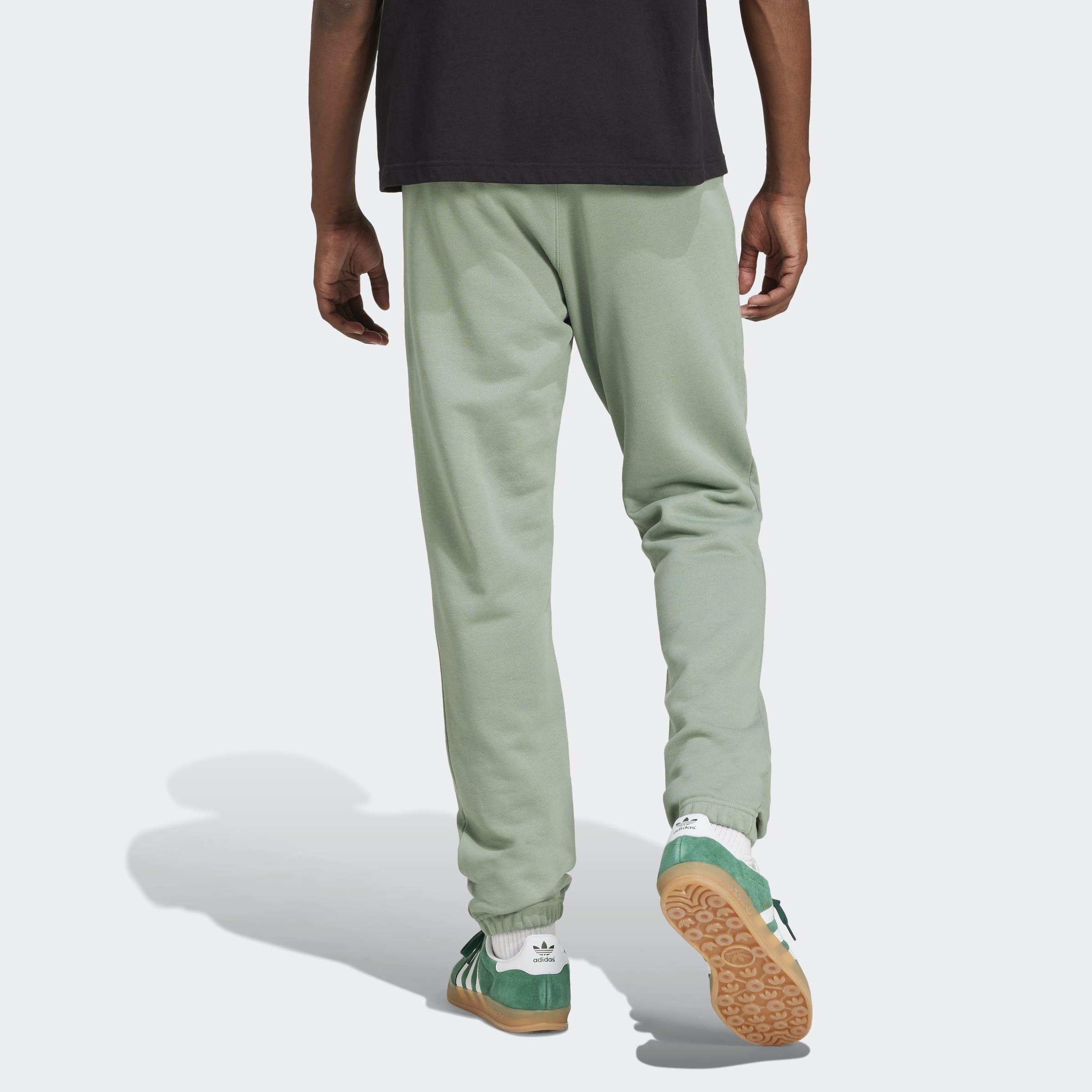 Trefoil Essentials French Terry Joggers, Green, A901_ONE, large image number 4