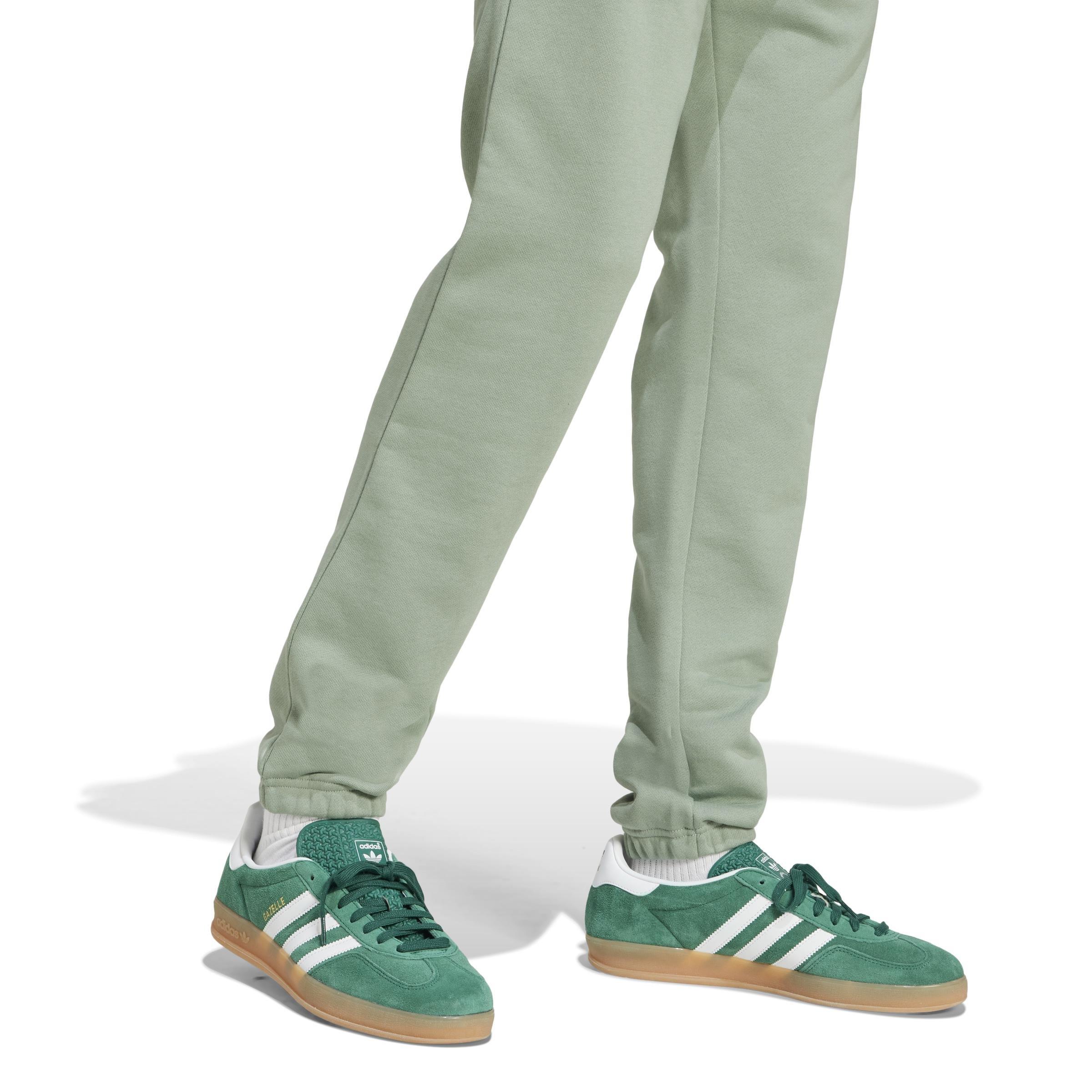 Trefoil Essentials French Terry Joggers, Green, A901_ONE, large image number 6