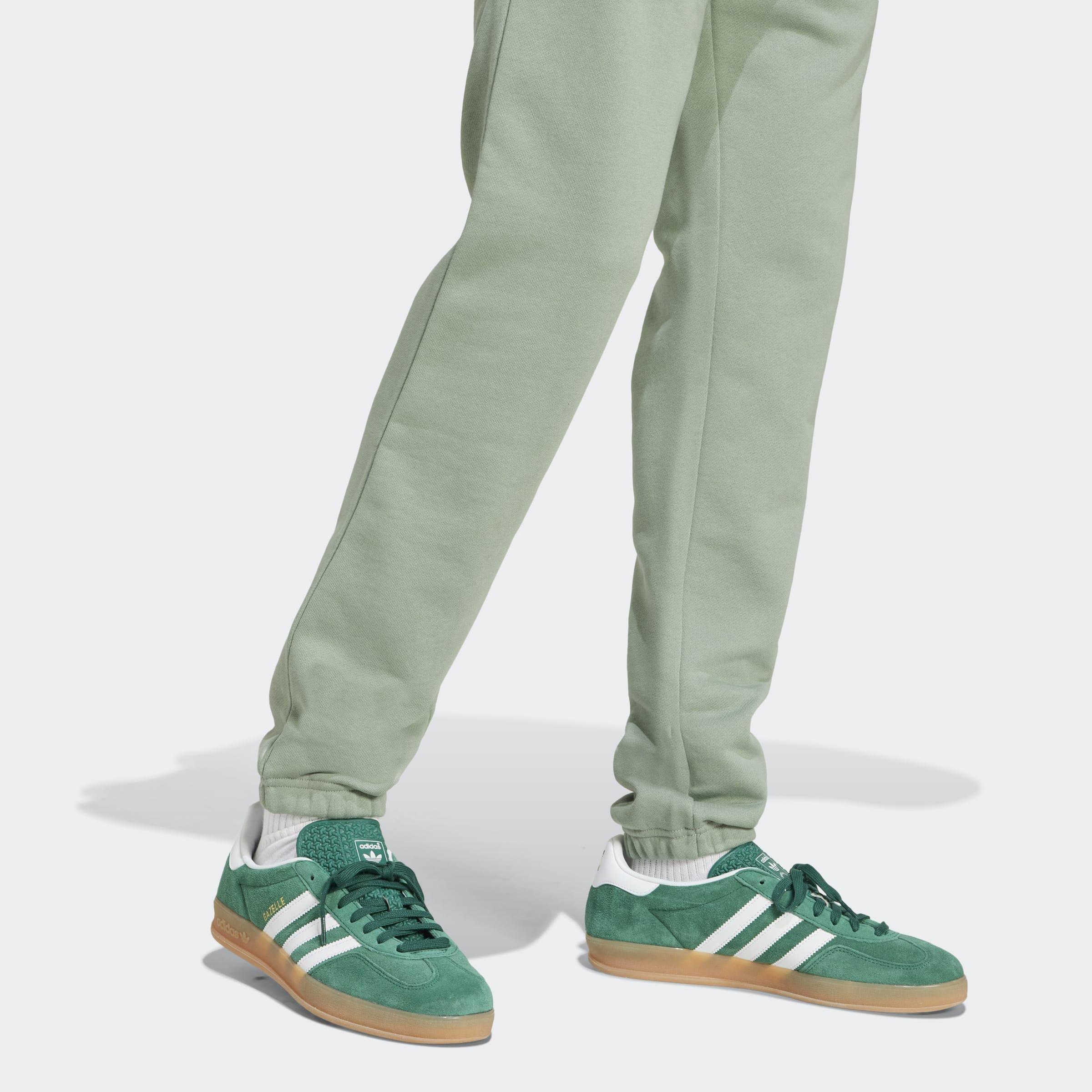 Trefoil Essentials French Terry Joggers, Green, A901_ONE, large image number 8