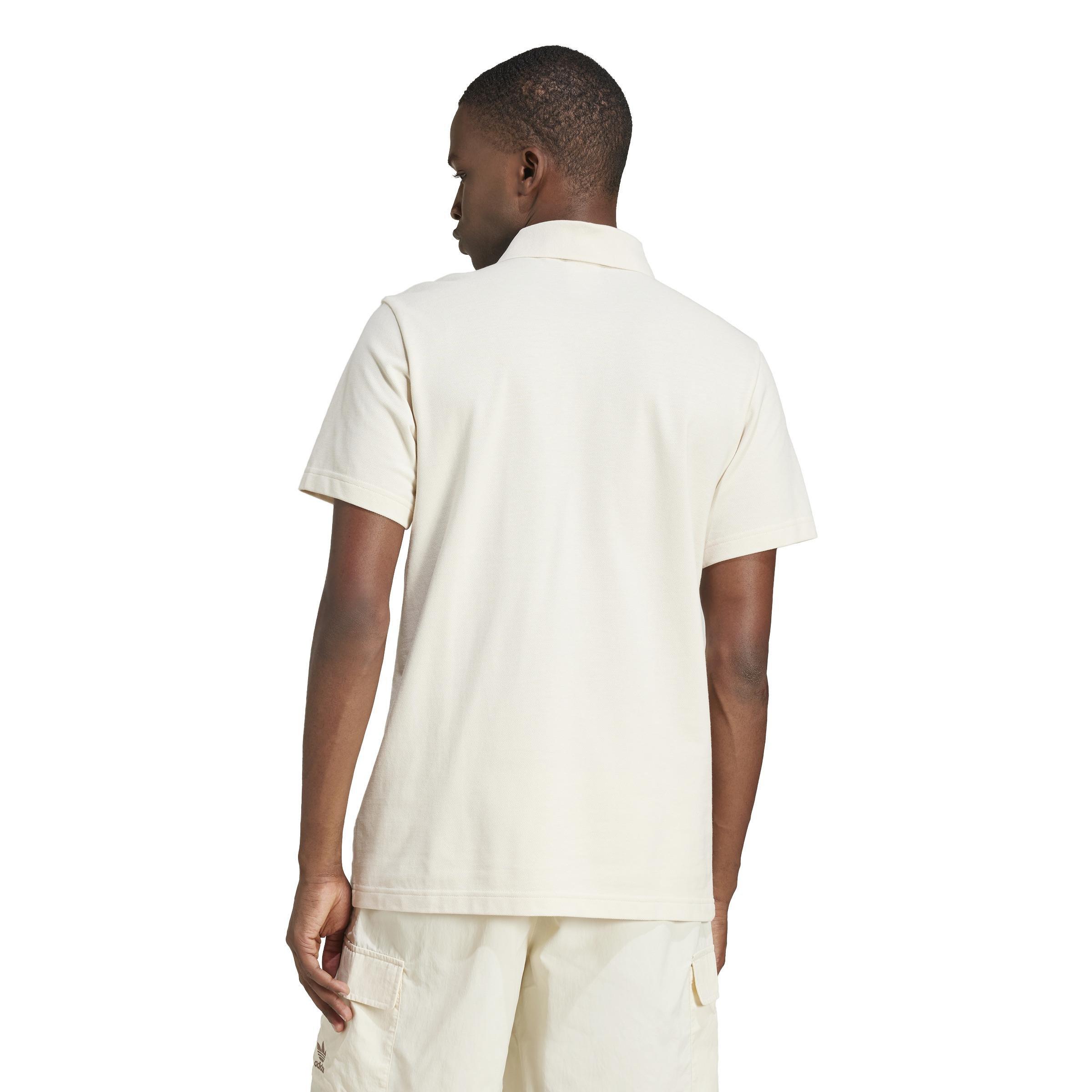 Trefoilo Essentials Polo Tee, White, A901_ONE, large image number 3