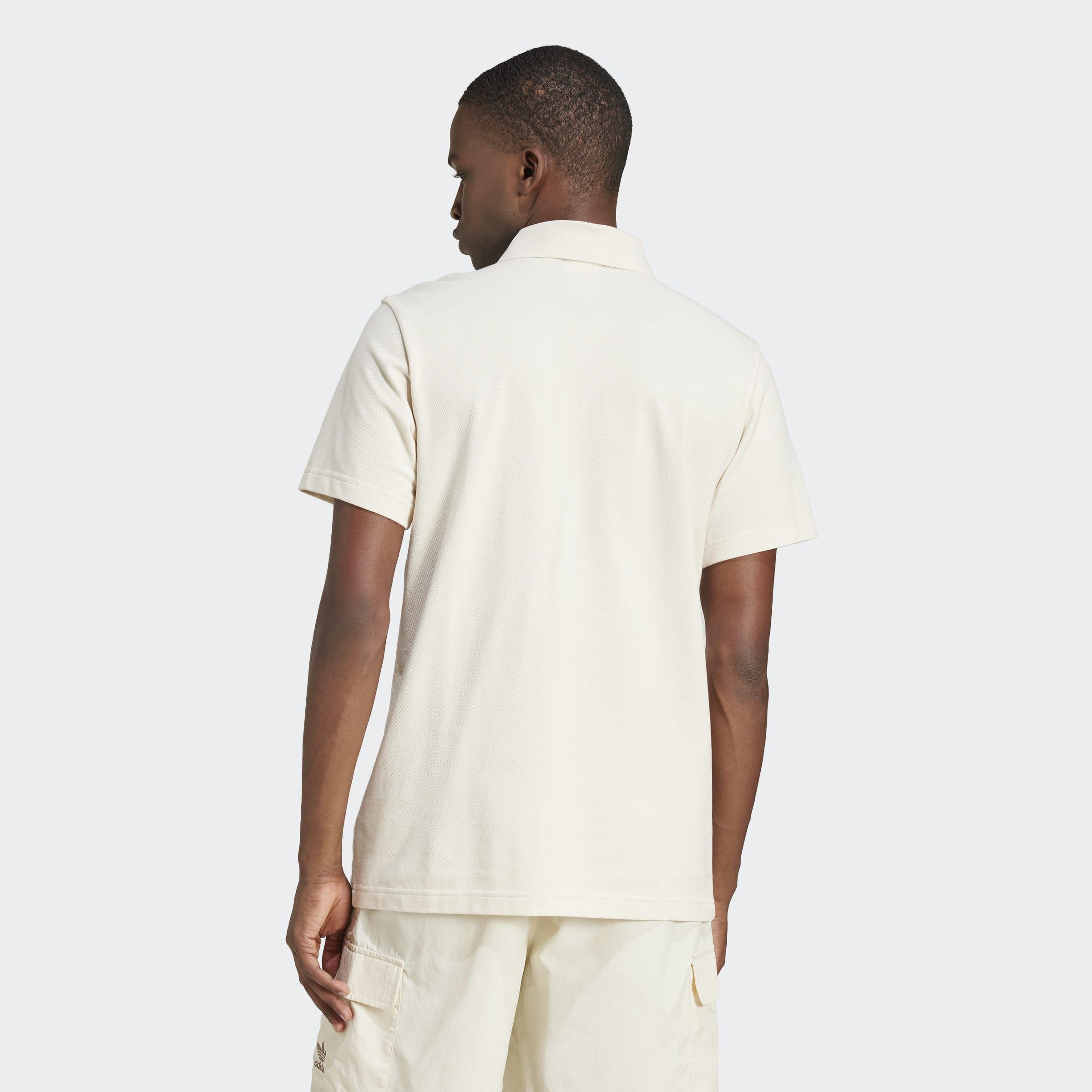 Trefoilo Essentials Polo Tee, White, A901_ONE, large image number 4