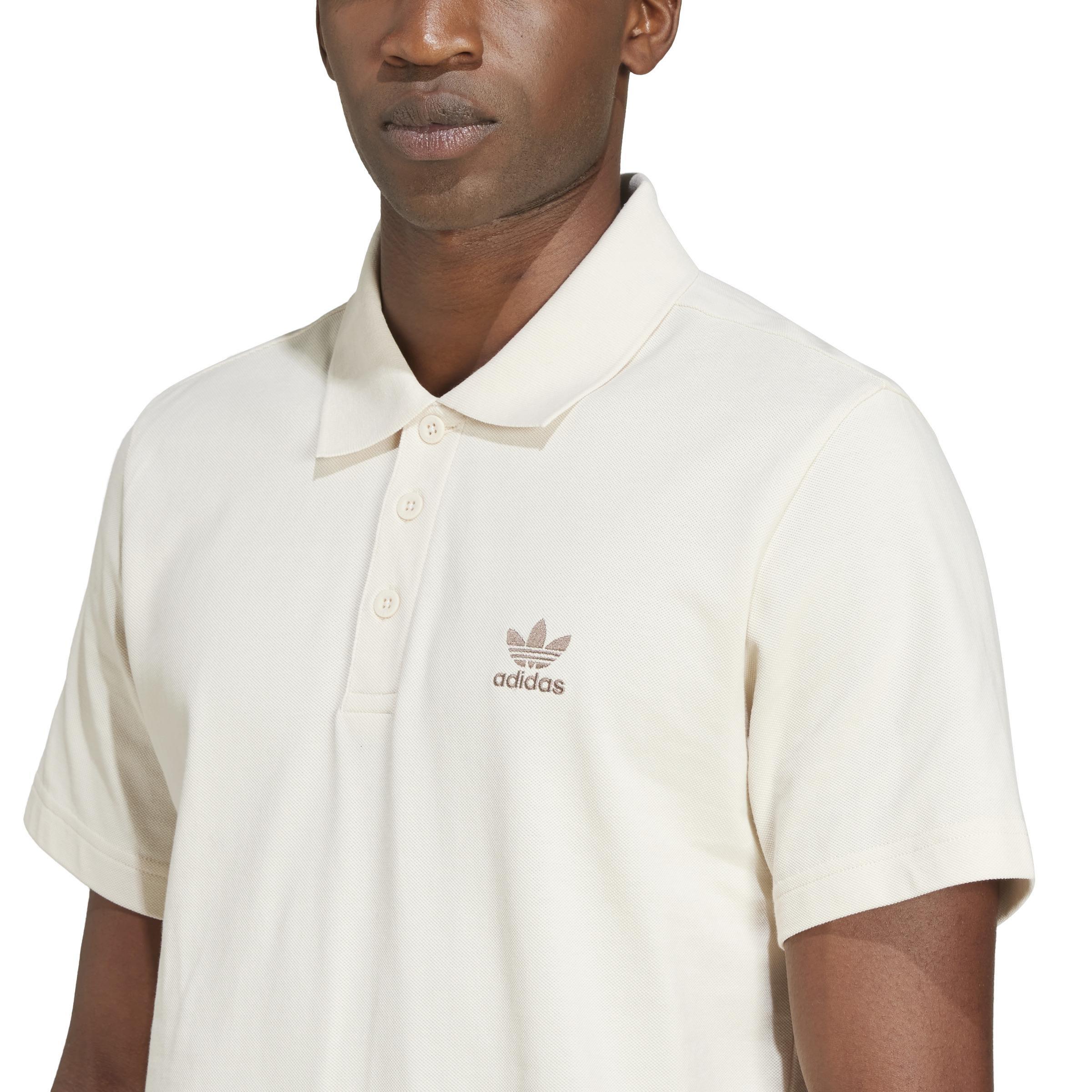 Trefoilo Essentials Polo Tee, White, A901_ONE, large image number 5