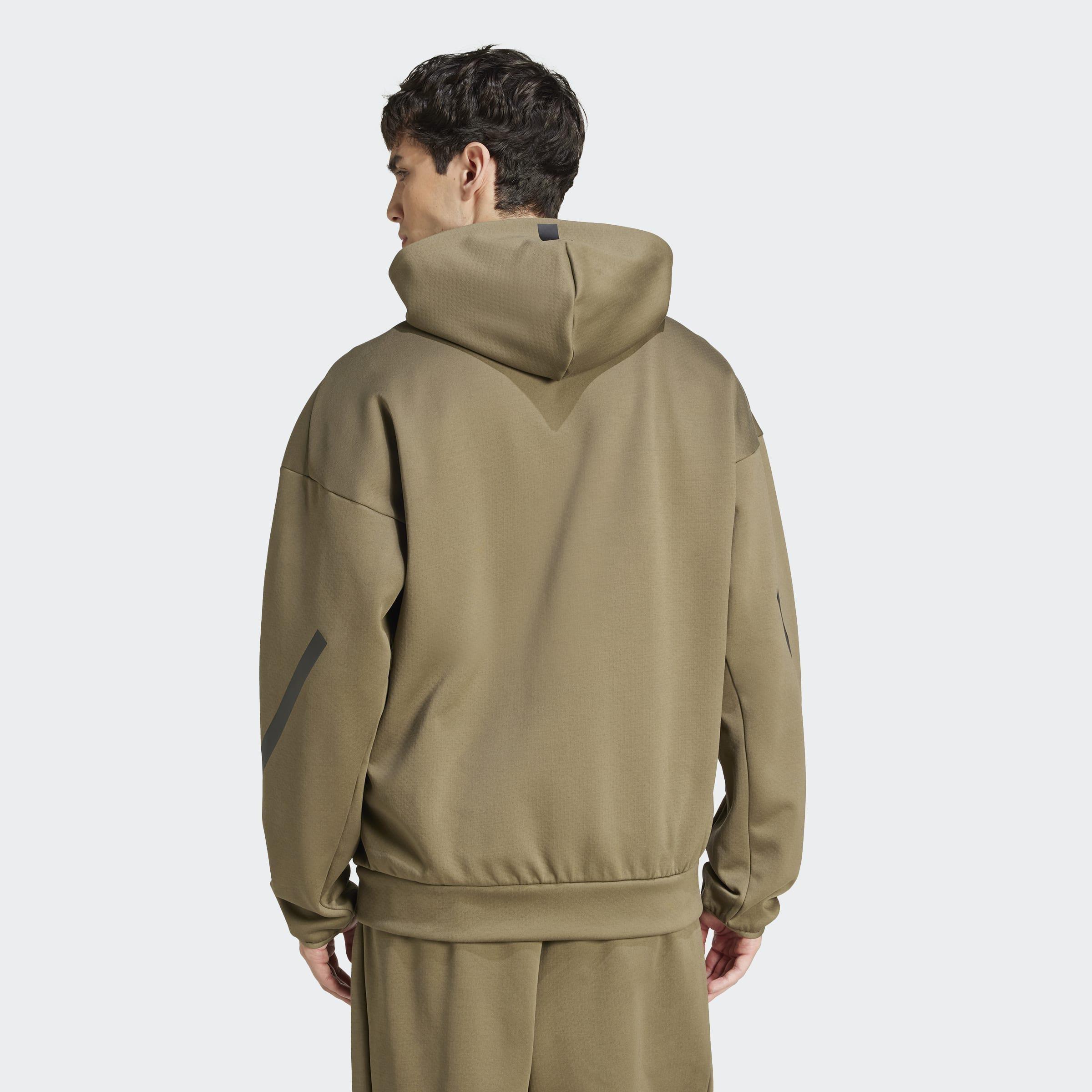 Z.N.E. Full-Zip Hooded Track Jacket, Green, A901_ONE, large image number 3